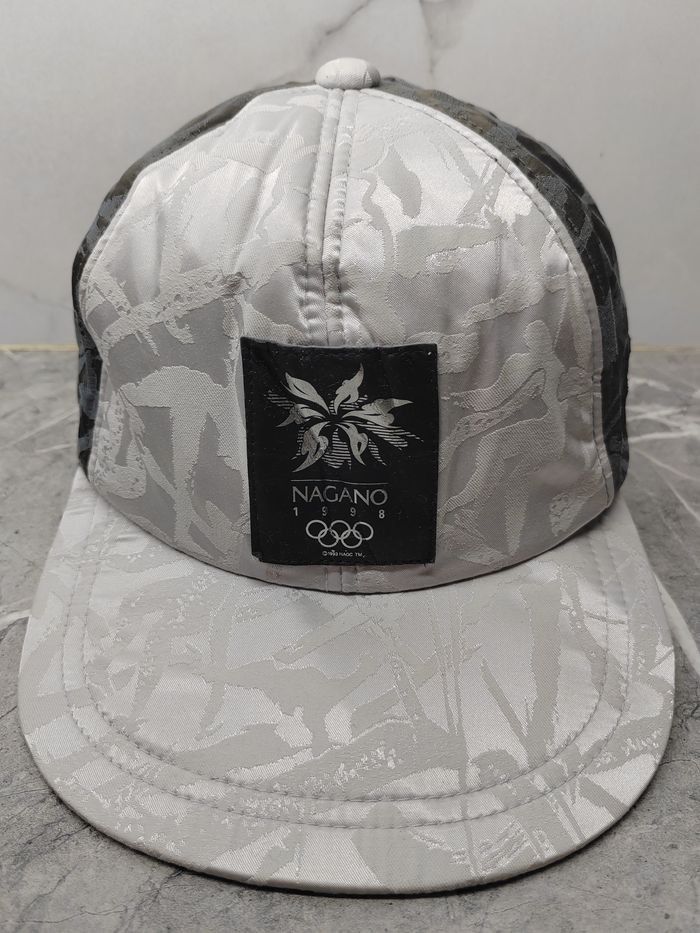 USA Olympics Vintage Nagano 1998 Olympic Earflap Cap Hat Size ONE SIZE - 3 Thumbnail