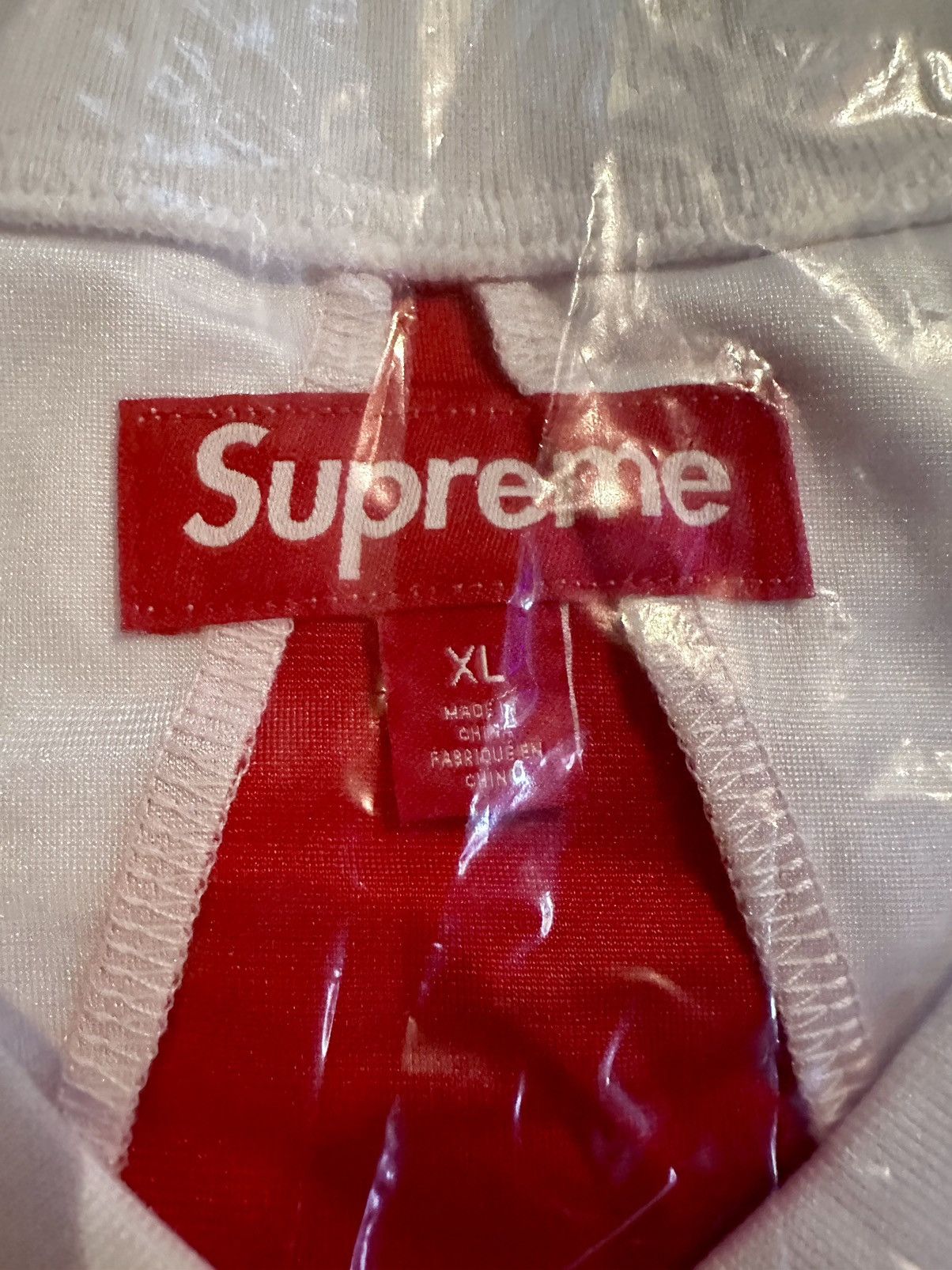 Supreme Supreme Star Football Jersey White Size XL Ready To Ship! Size US XL / EU 56 / 4 - 2 Thumbnail
