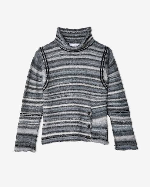 Kiko Kostadinov Kiko Kostadinov AW24 Scarpitta Knit Grey Mix Black Size 44 Size US S / EU 44-46 / 1 - 7 Thumbnail