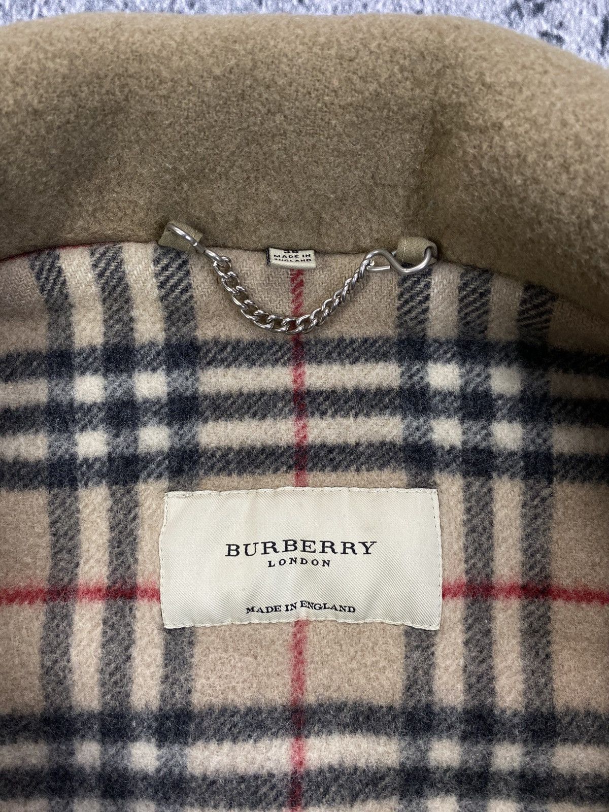 Burberry × Vintage Burberry hevy coat Vintage 90’ Size M / US 6-8 / IT 42-44 - 9 Thumbnail