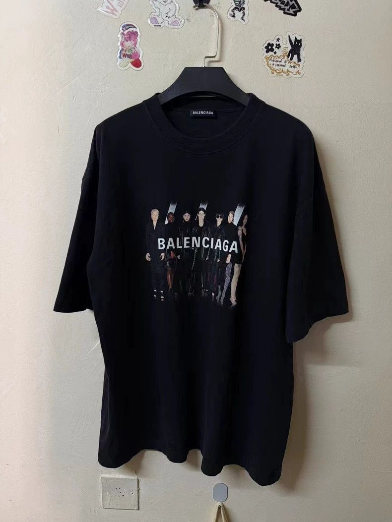 Balenciaga Balenciaga Portrait Short Sleeve Size US M / EU 48-50 / 2 - 1 Thumbnail