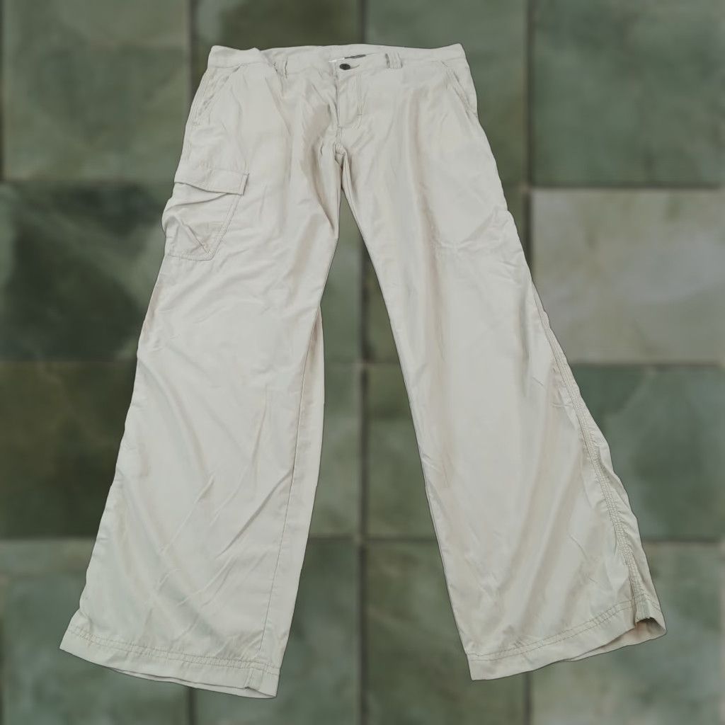 Vintage Columbia Mens Pants 38x32 Extra Large XL Beige Cargo Hiking Size US 38 / EU 54 - 1 Thumbnail