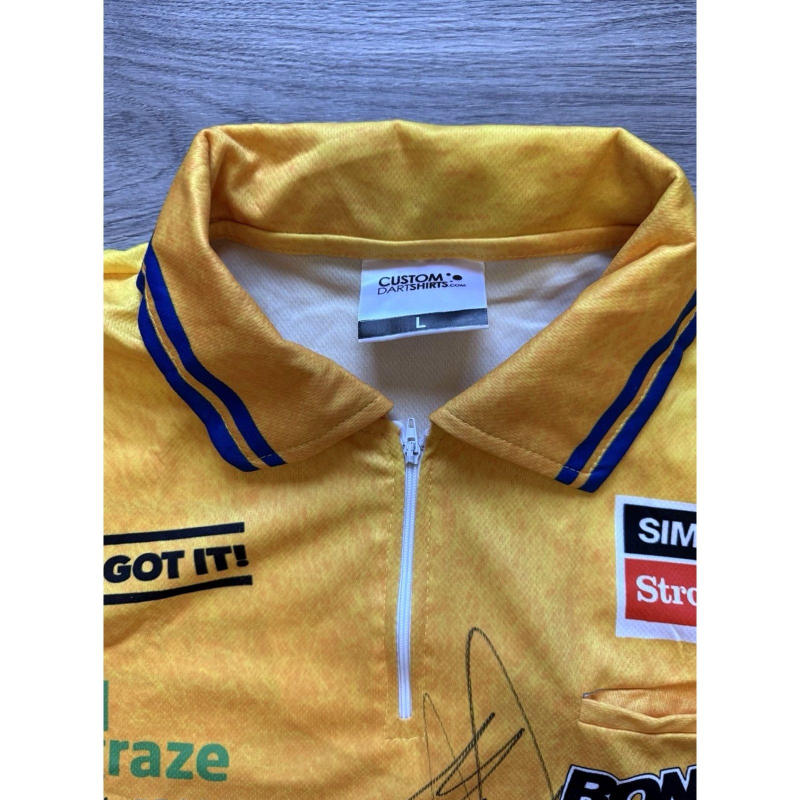 Warehouse Selco Builders Warehouse Darts Shirt Size L With Autograph Mens T-Shirt Multicolor Size US L / EU 52-54 / 3 - 7 Thumbnail