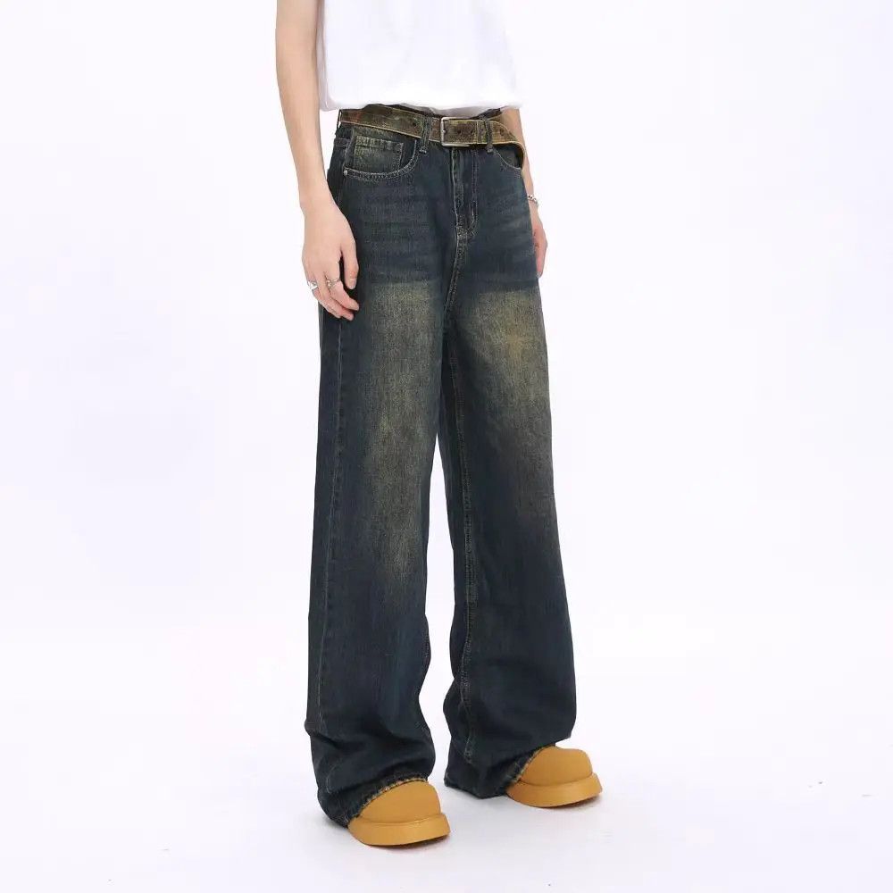 Designer × Japanese Brand Vintage Hip Hop Streetwear Loose Casual Jeans Size US 31 - 4 Thumbnail