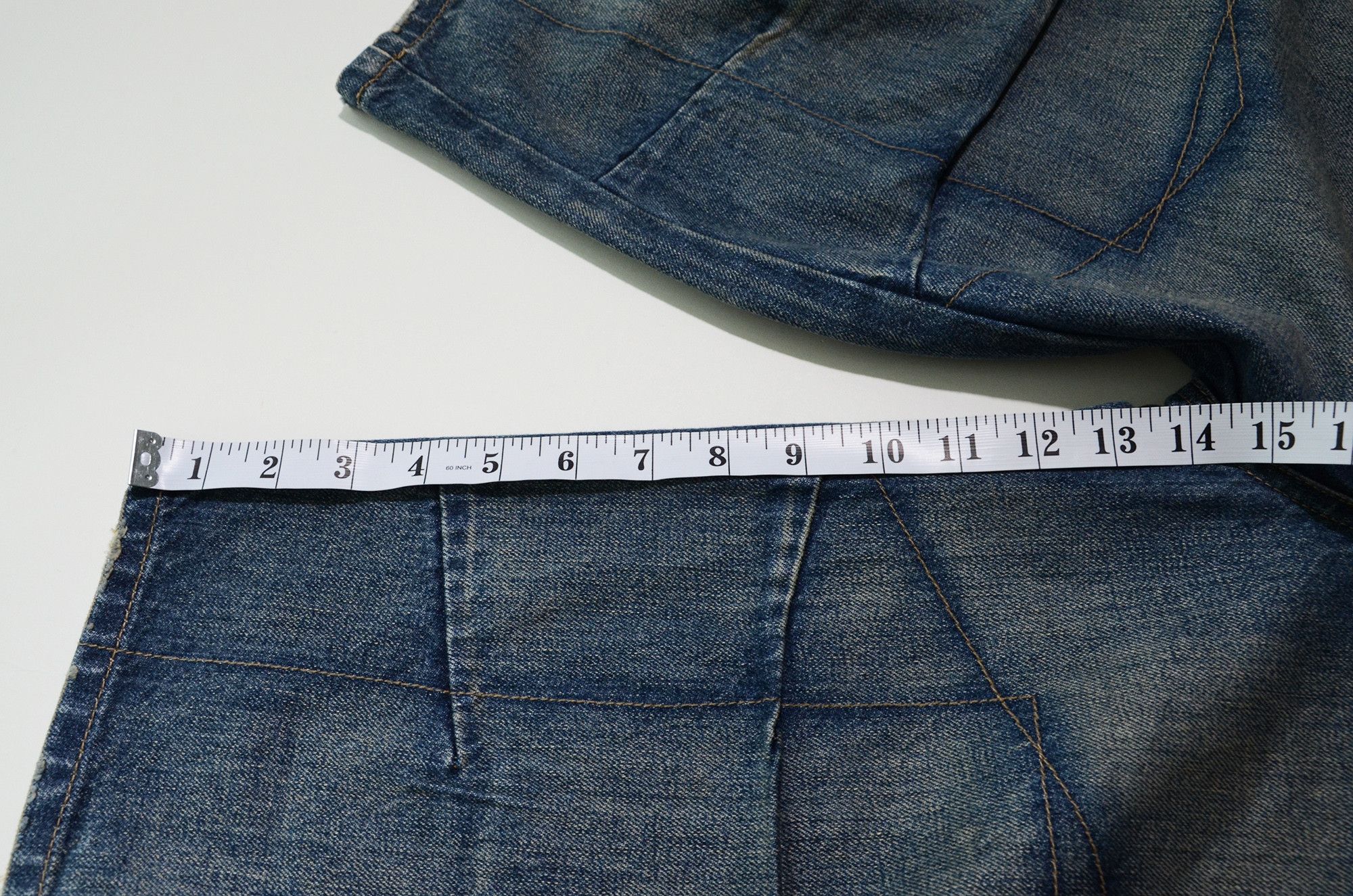 Marithe + Francois Girbaud M+FG Jorts W34 Sample item Rare Design 2006 Carft Size US 34 / EU 50 - 14 Thumbnail