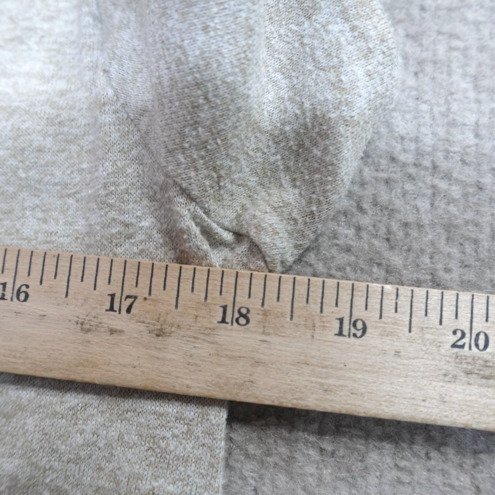 Vintage VINTAGE Womens Shirt XL Beige Heather Ringer Appalachian Shirt Crew Neck Short Sleeve Cotton Womens XL Beige Heather Appalachian Size XL / US 12-14 / IT 48-50 - 7 Thumbnail