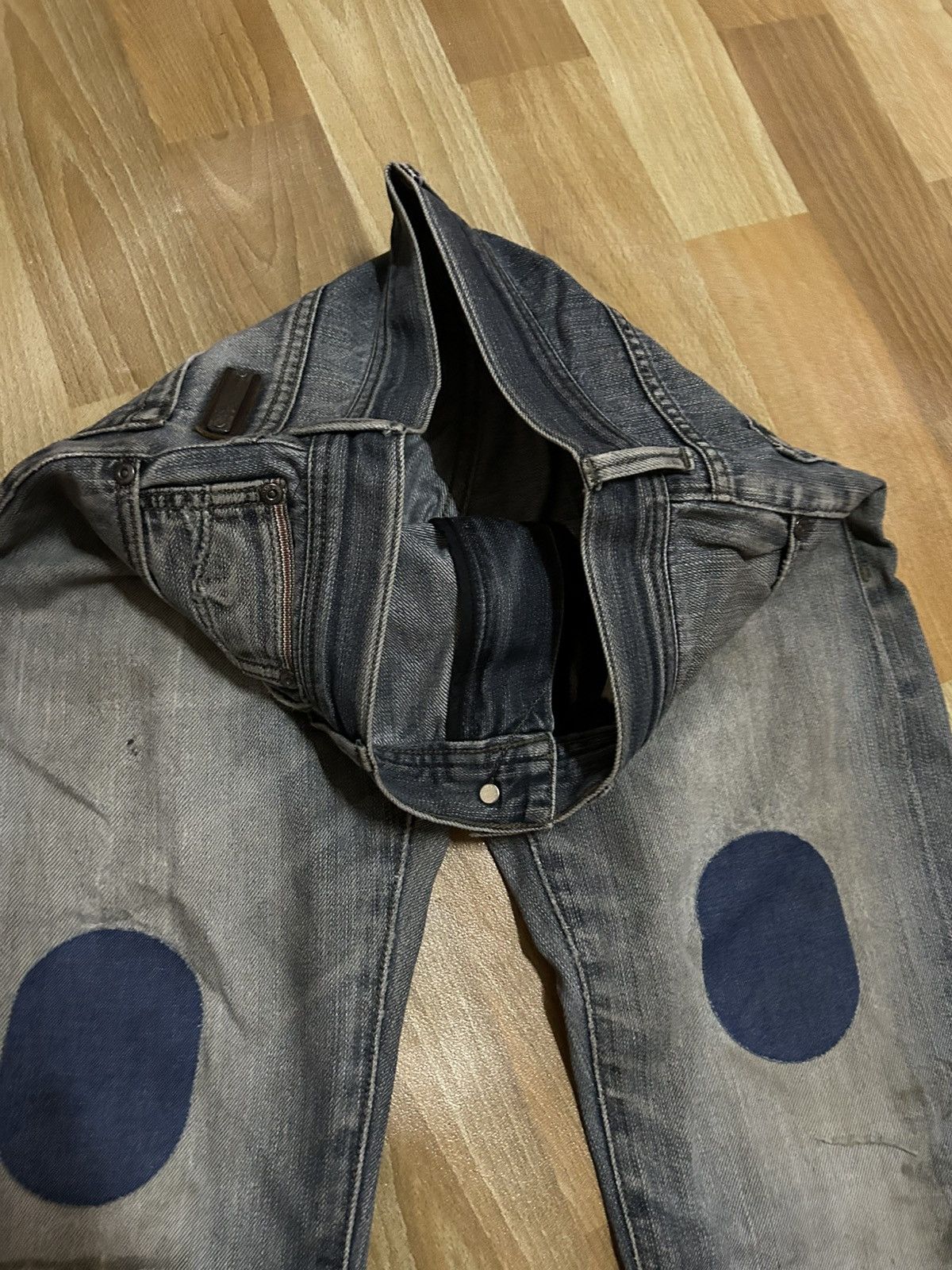 Burberry × Designer 💥BURBERRY LONDON PATCH DISTRESSED Size US 29 - 4 Thumbnail