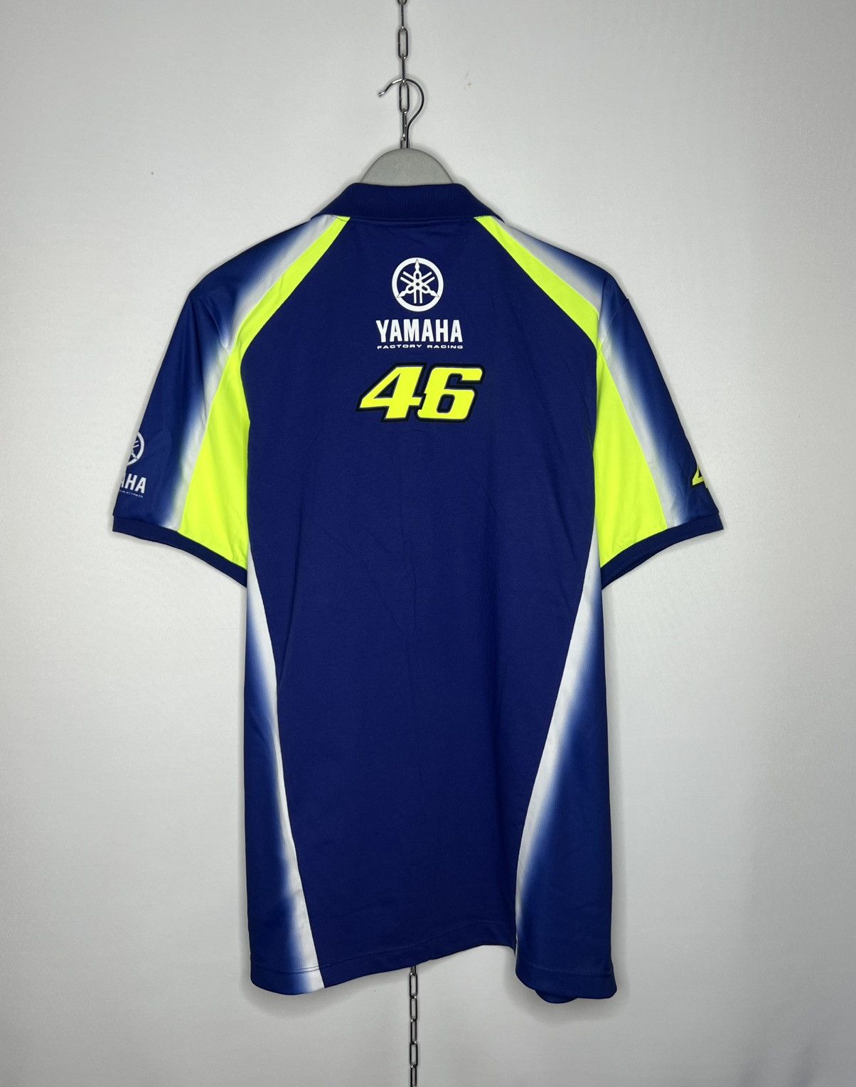 Yamaha Yamaha VR 46 Big Logo Racing Polo Shirt F1 Team Size US XXL / EU 58 / 5 - 10 Thumbnail
