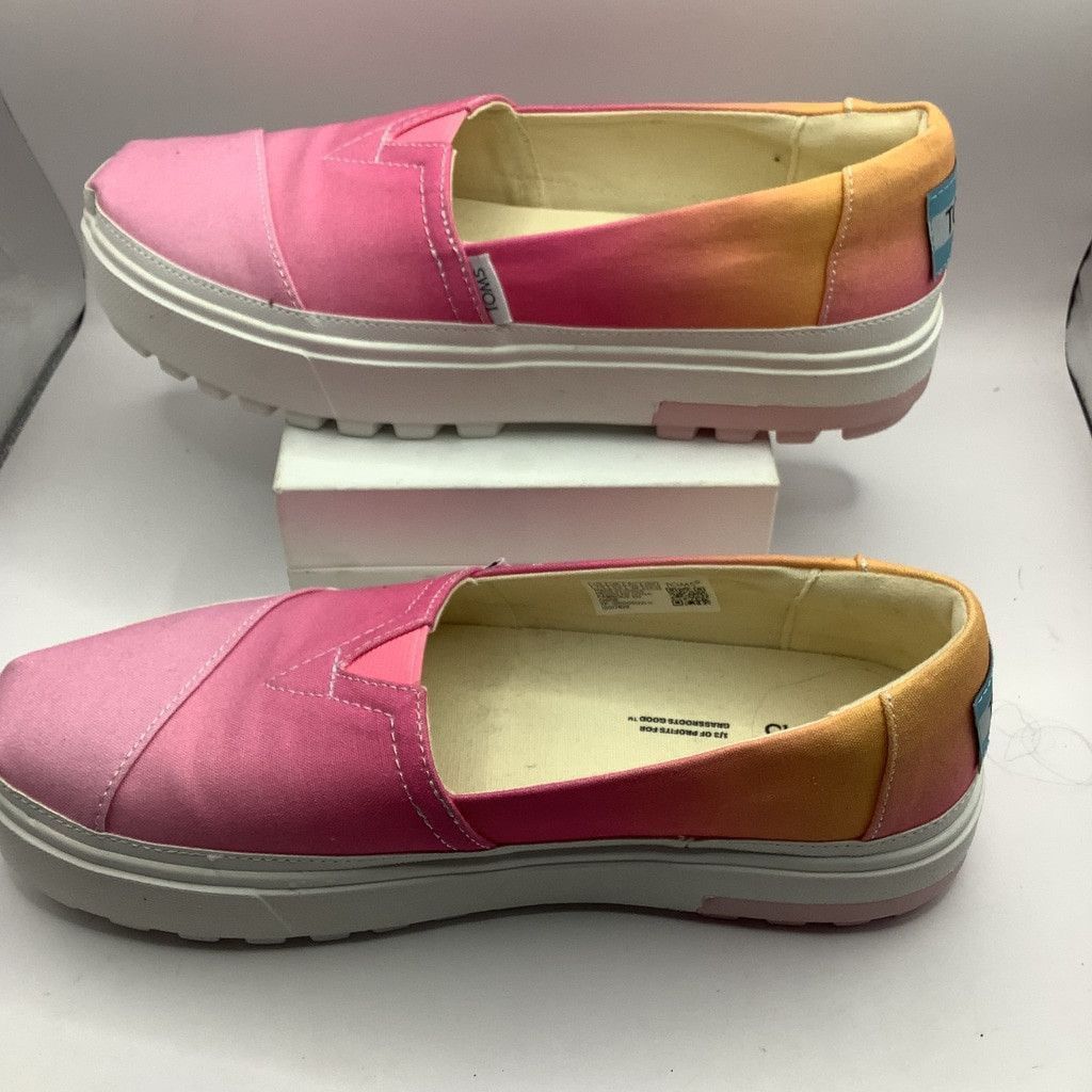 Toms Women's TOMS Slip On Sneakers, Size 7.5, Pink Ombre Size US 7.5 / IT 37.5 - 2 Thumbnail