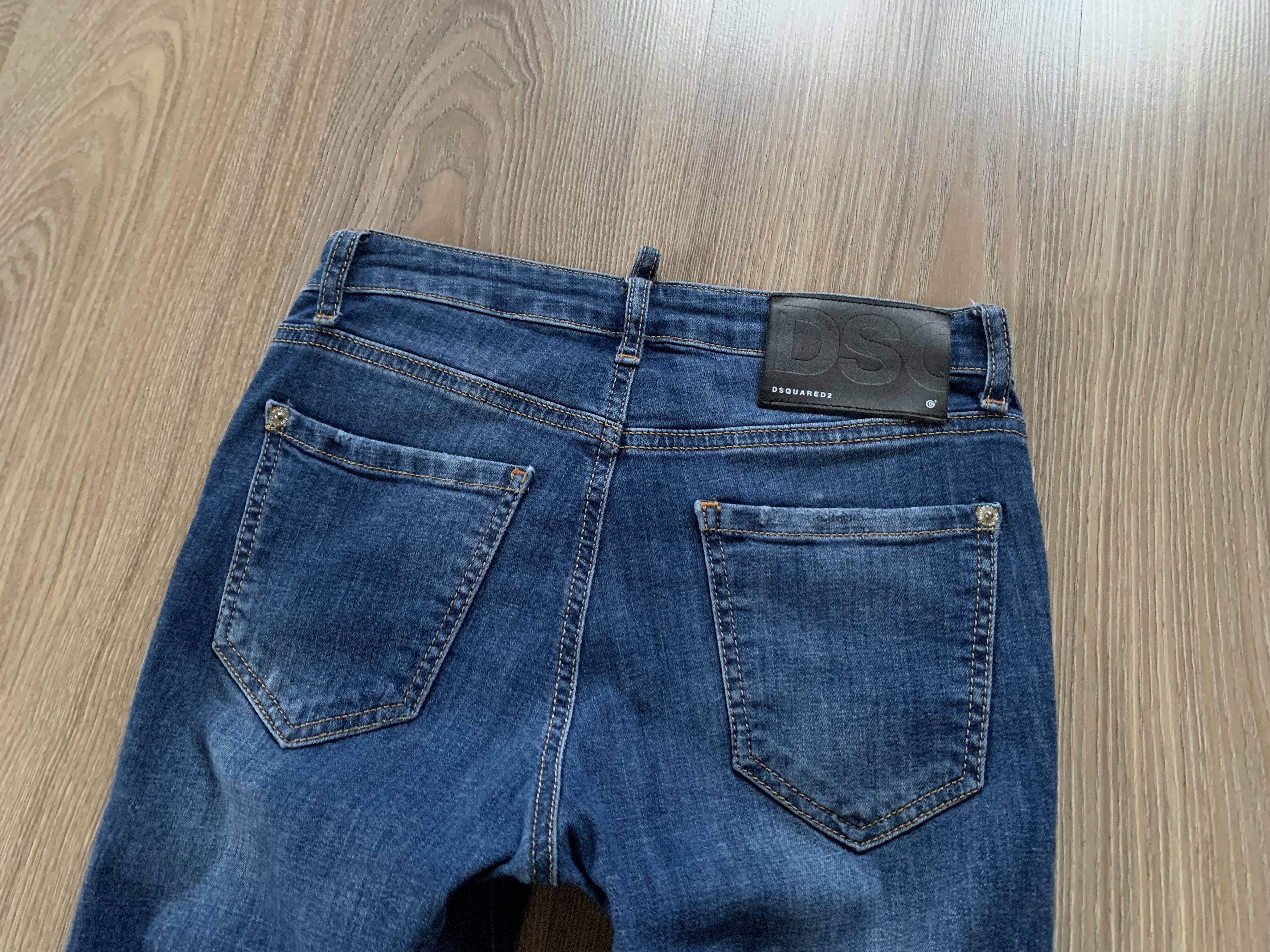 Dsquared2 Dsquared2 Women's Blue Denim Jeans Size 36" / US 14 / IT 50 - 7 Thumbnail