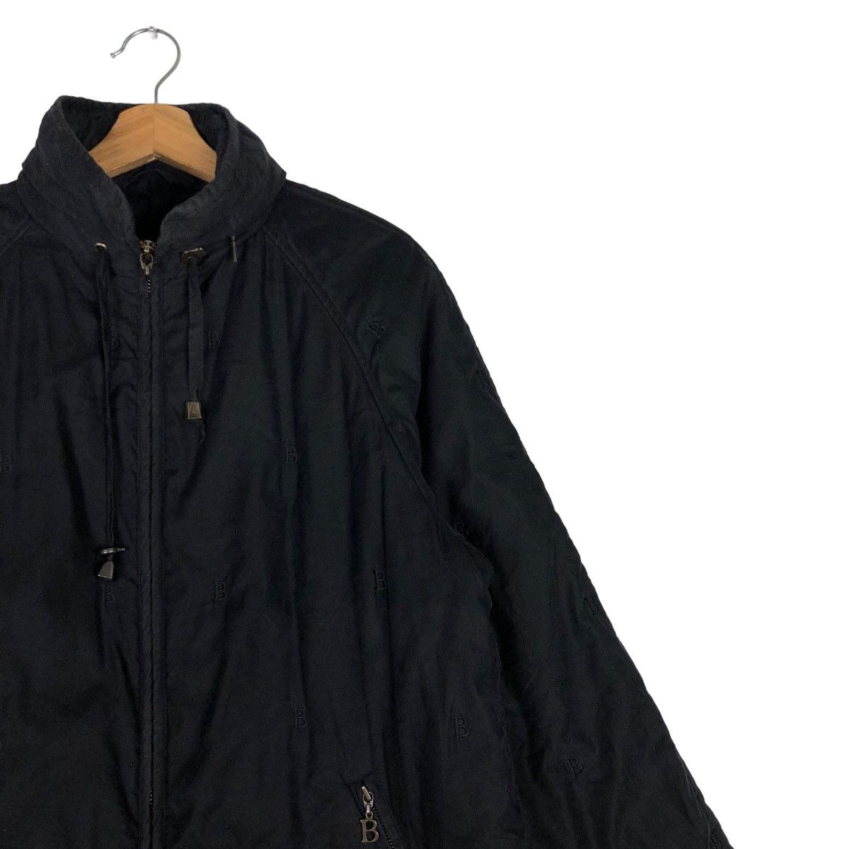 Burberry 🔥Vintage Long Jacket Rich Black Nova Check Burberry London Size US M / EU 48-50 / 2 - 6 Thumbnail