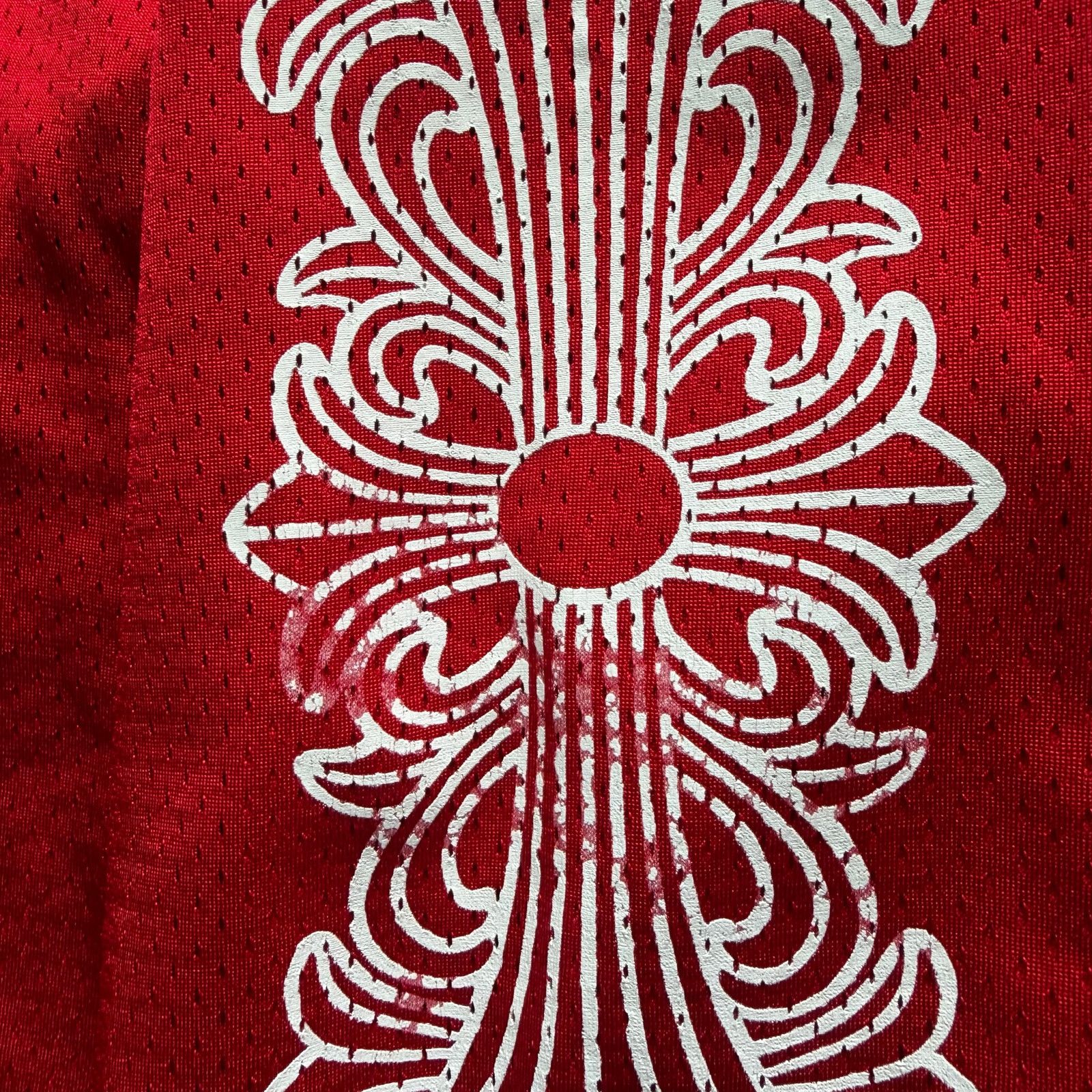 Chrome Hearts Chrome Hearts x Matty Boy Form L/S Mesh Jersey Red Size US L / EU 52-54 / 3 - 7 Thumbnail