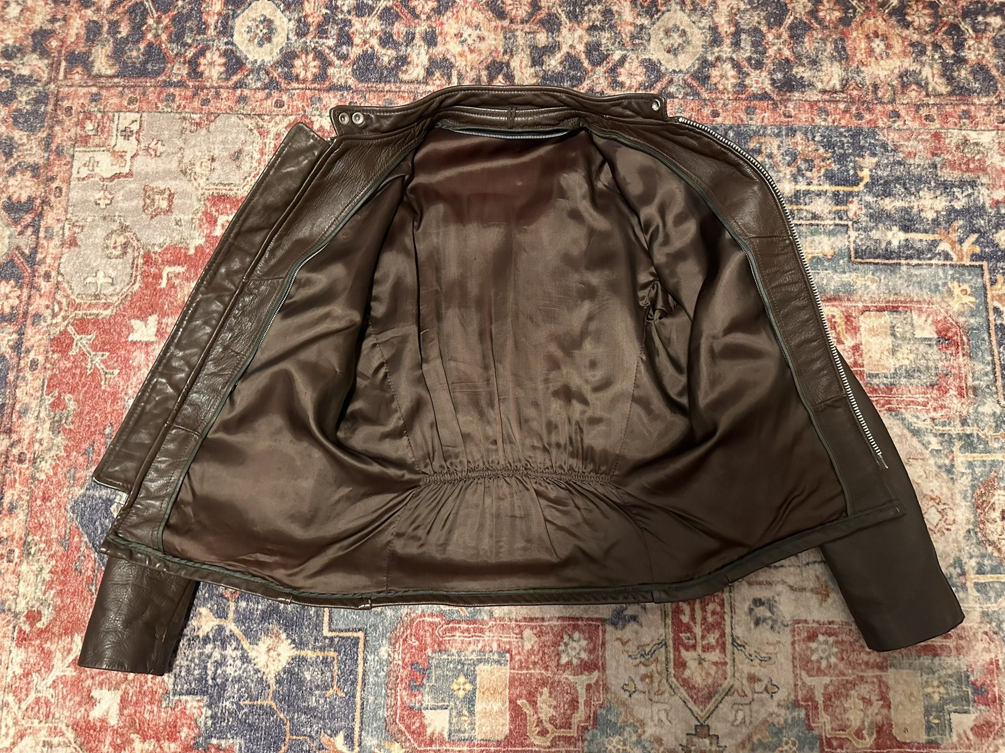 Vintage Lesco Cafe Racer Leather Jacket Size US S / EU 44-46 / 1 - 2 Thumbnail