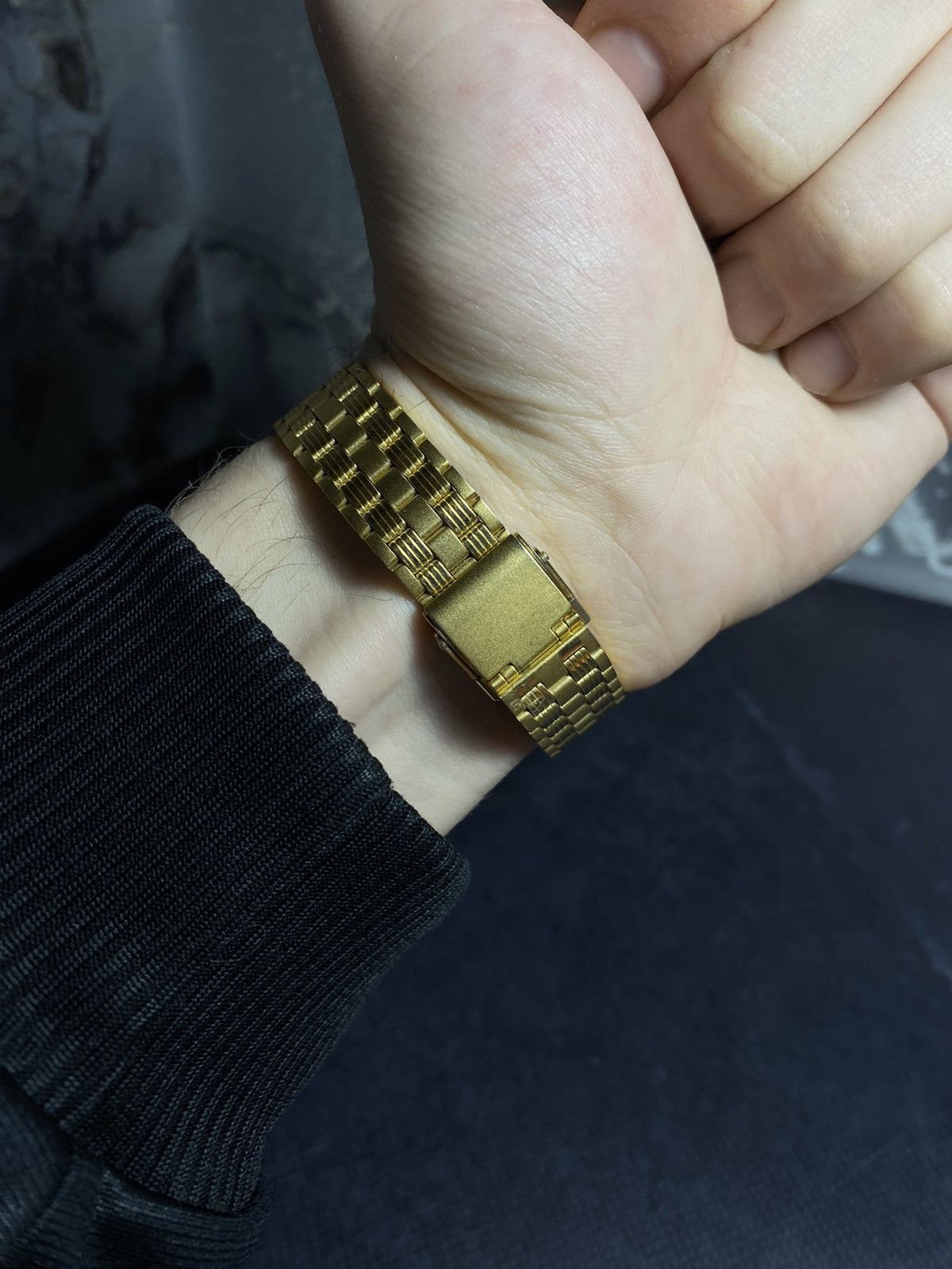 Vintage Philip Persio Gold Watch – Vintage Elegance Japanese Brand Size ONE SIZE - 6 Thumbnail