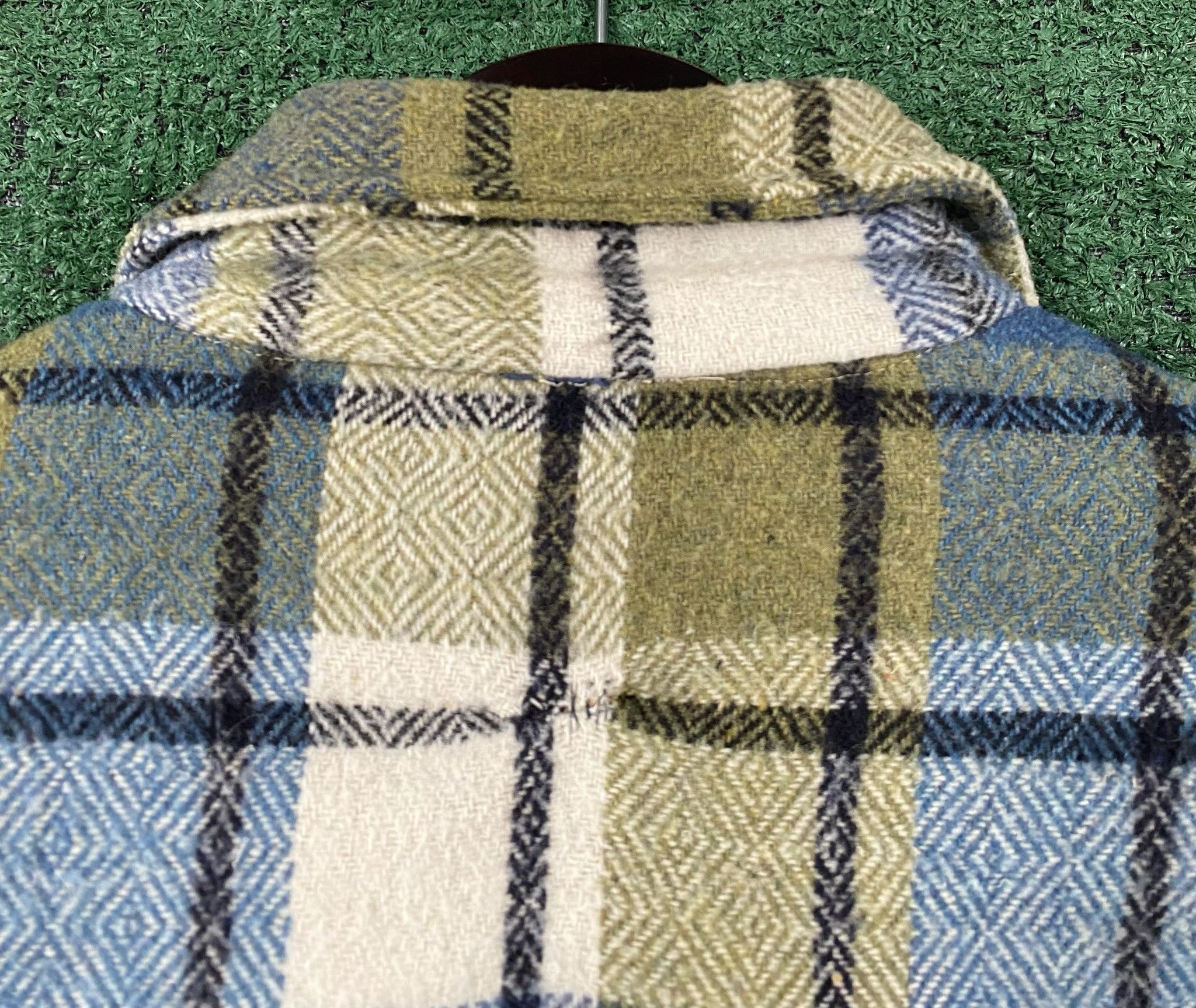 Vintage 50’s Stuart Richard Wool Blend Plaid Flannel Jacket Medium Size US M / EU 48-50 / 2 - 7 Thumbnail