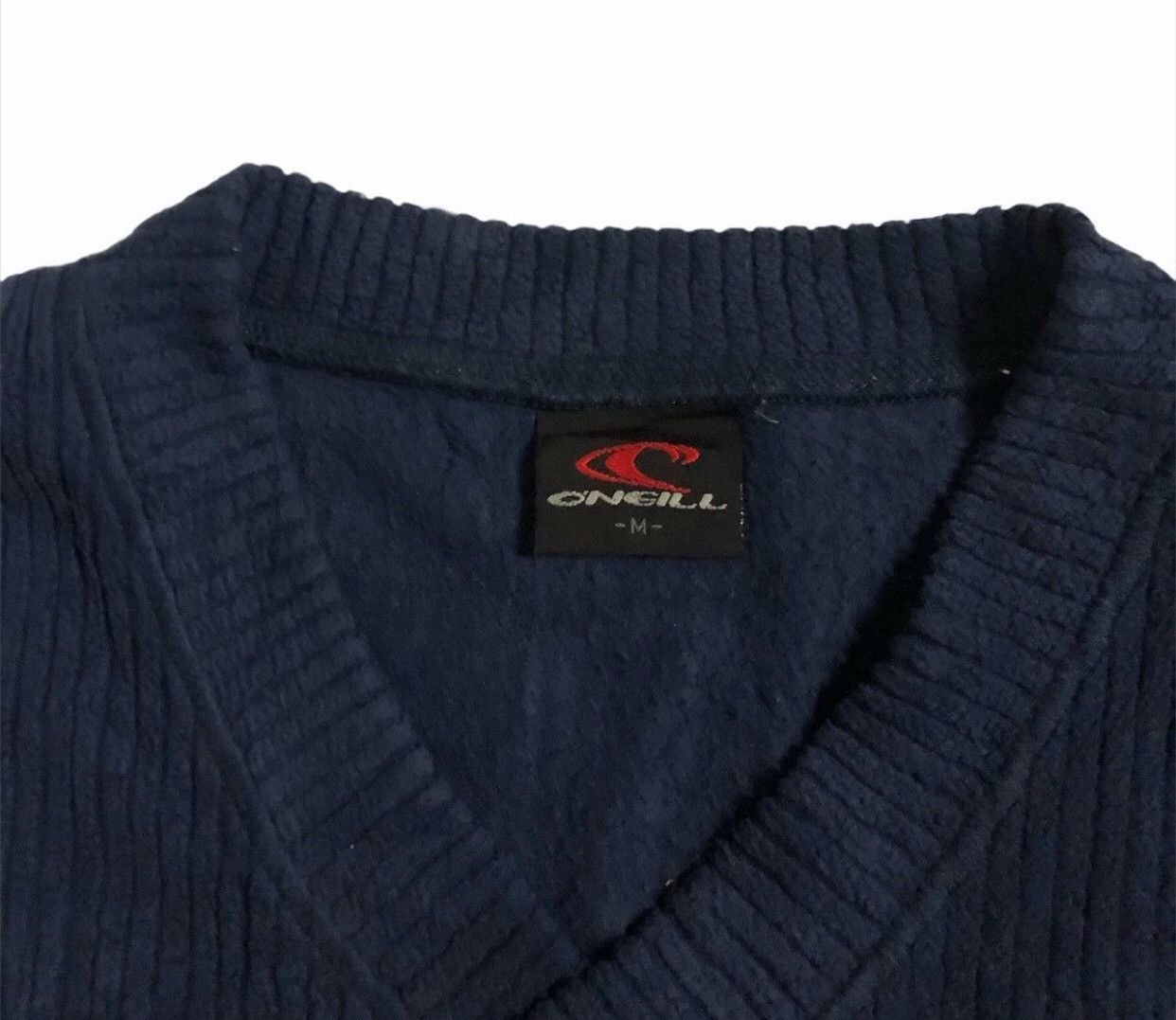 Japanese Brand × Vintage 🔥Oneill V Neck Sweatshirt Size US M / EU 48-50 / 2 - 7 Thumbnail