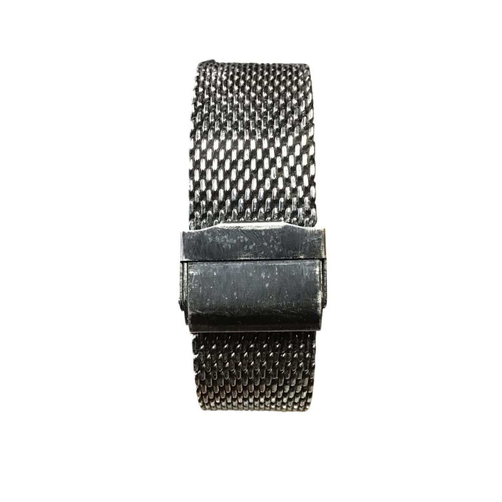 Geneva Geneva Chronograph Black Stainless Steel Watch Size ONE SIZE - 4 Thumbnail