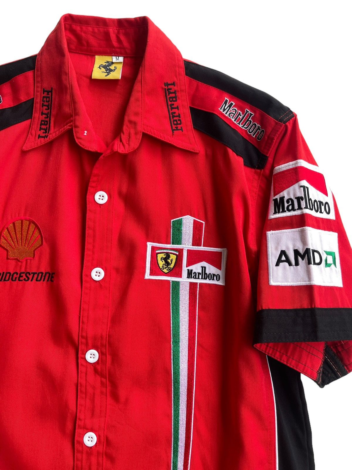 Ferrari Vintage Ferrari F1 Racing Uniform Shirt Size US M / EU 48-50 / 2 - 7 Thumbnail