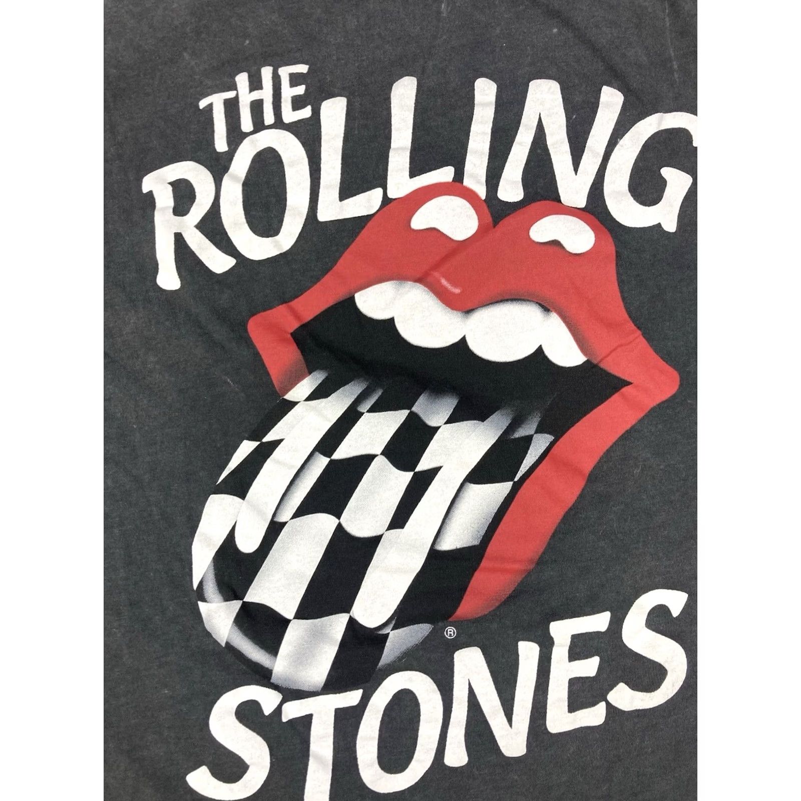 Vintage VINTAGE The Rolling Stones Graphic T-shirt Women Small Black Wash Short Sleeve Music Size S / US 4 / IT 40 - 2 Thumbnail