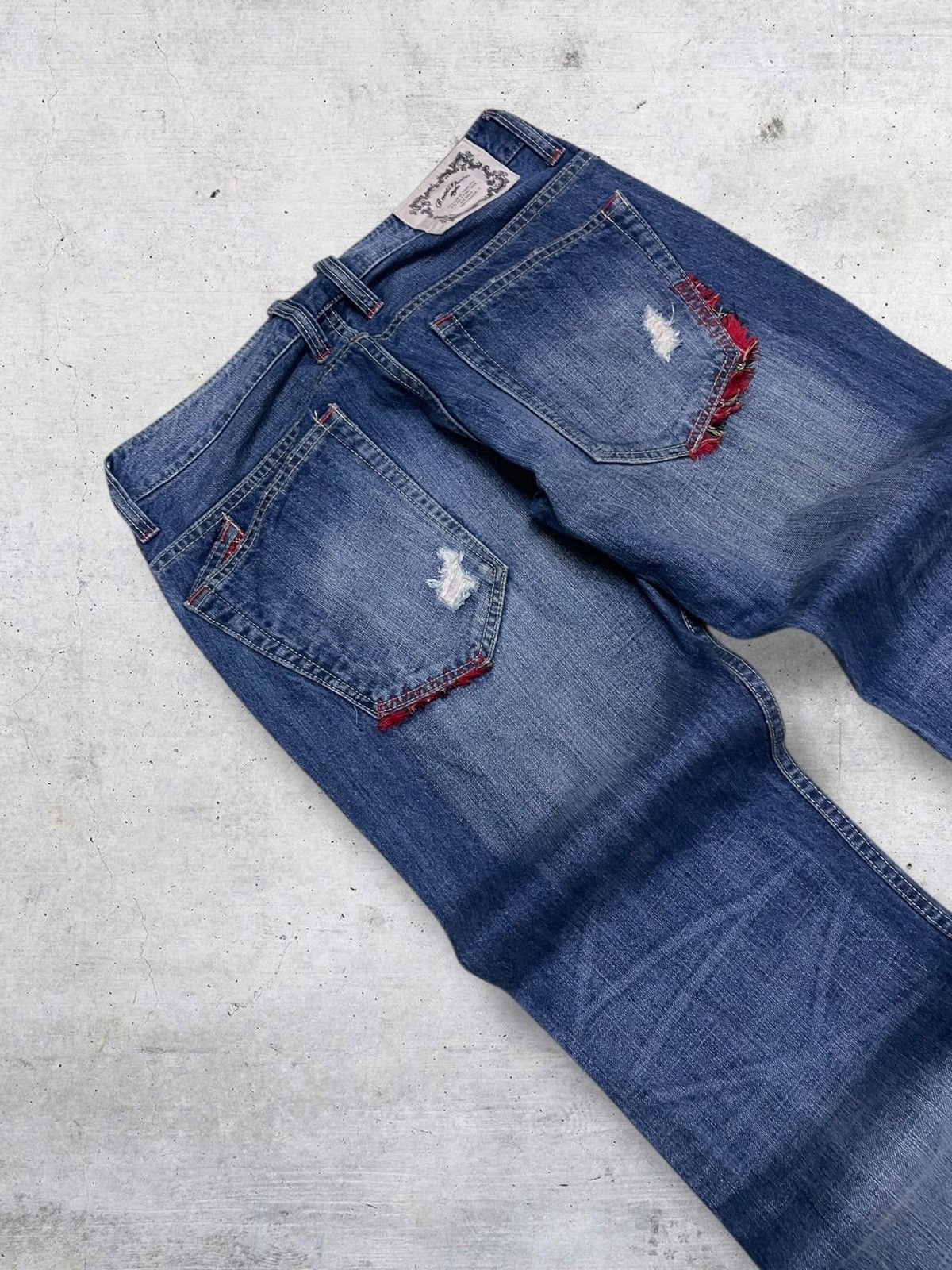 Hysteric Glamour VINTAGE ROOT THREE JAPAN DESIGNER 90S OG GRUNGE KURT DENIM Size US 31 - 15 Thumbnail
