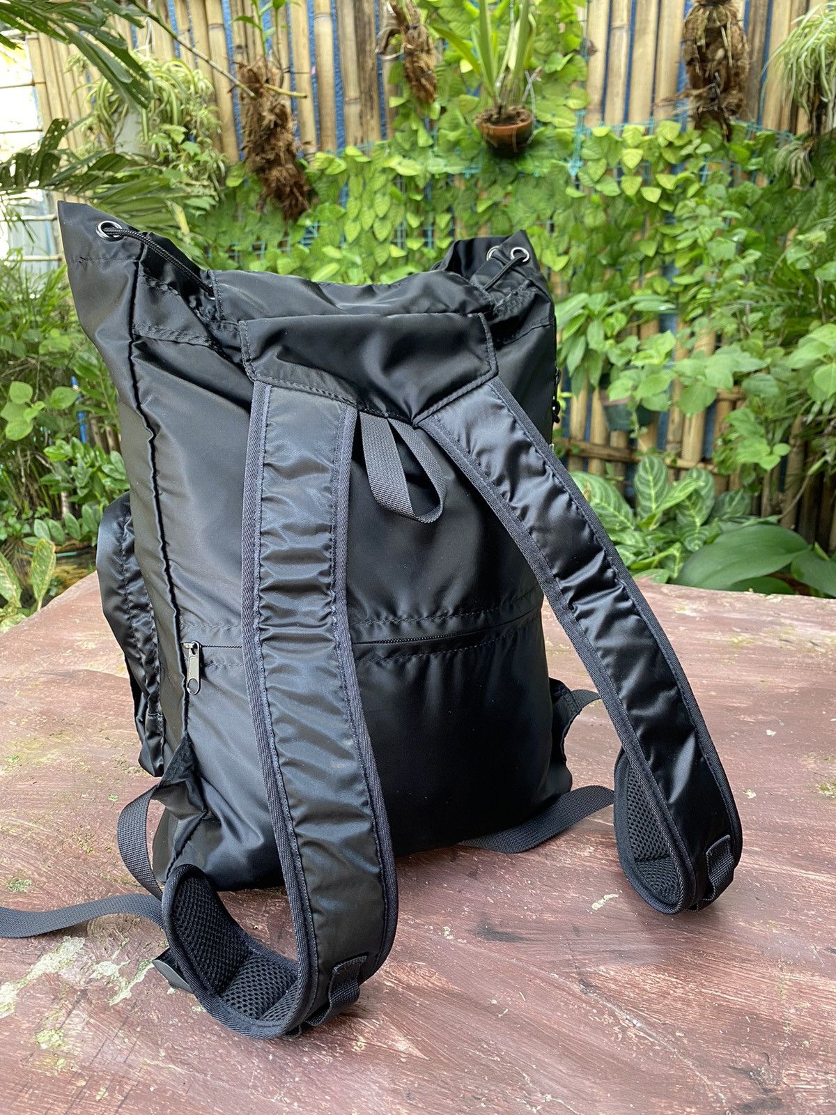 Yohji Yamamoto Yohji Yamamoto Nylon Backpack Size ONE SIZE - 9 Thumbnail