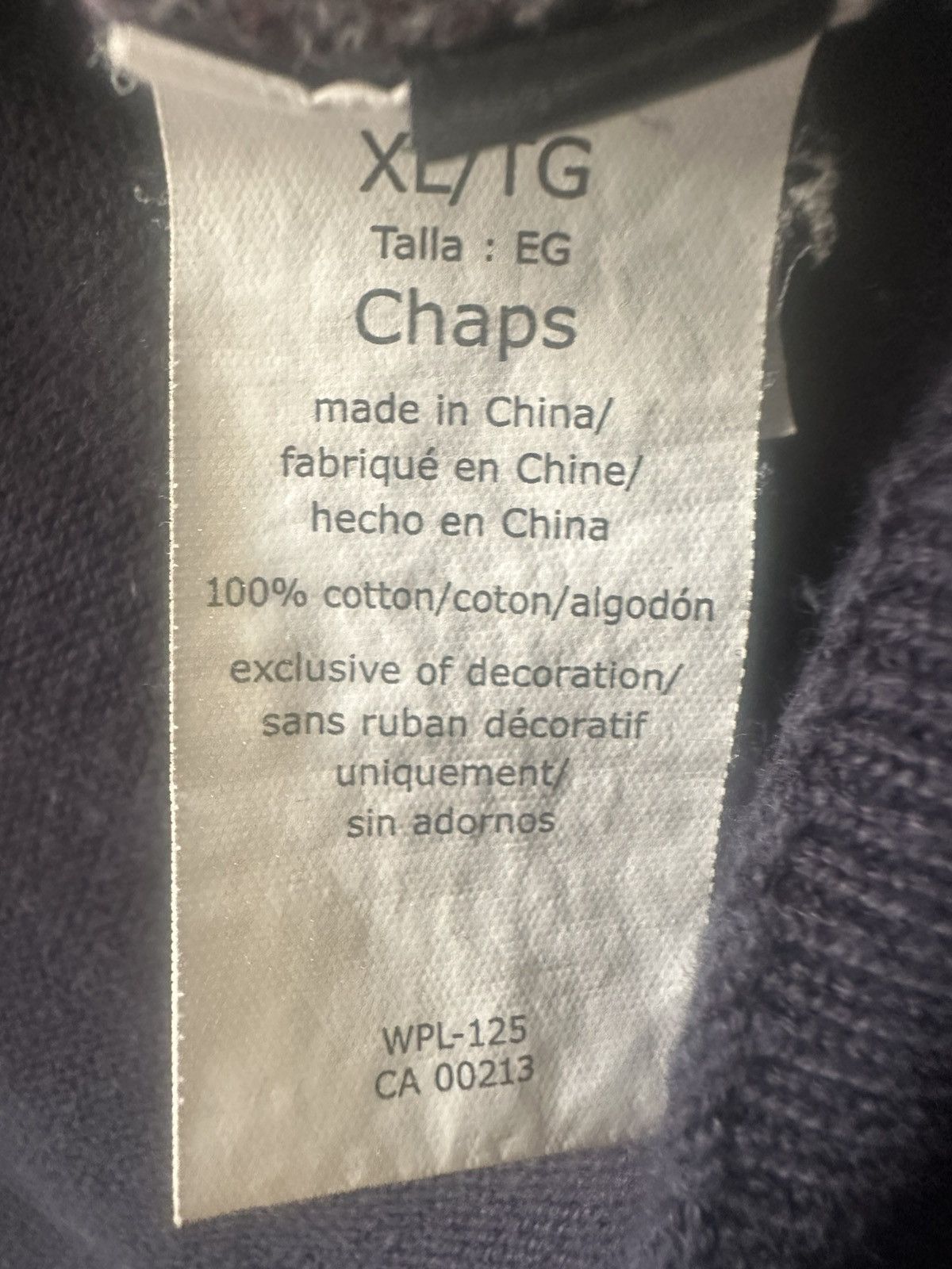 Chaps Ralph Lauren Ralph Lauren Chaps Men’s Navy Cable Knit Sweater Vest (new) Size US XL / EU 56 / 4 - 4 Thumbnail