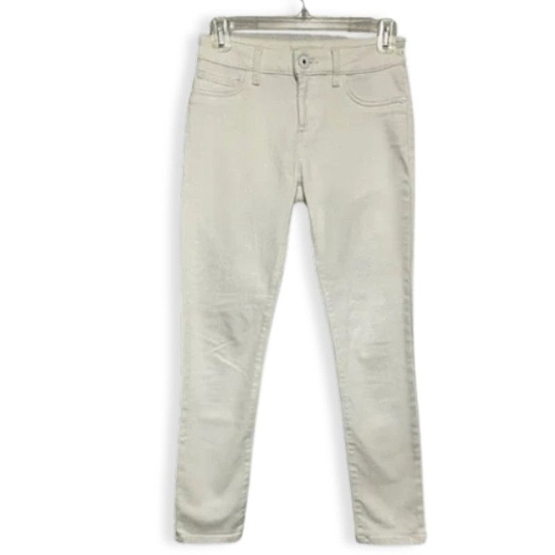DL1961 Dl1961 Florence Instasculpt Denim Jeans Cropped White 24 Size 24" / US 00 / IT 34 - 1 Thumbnail