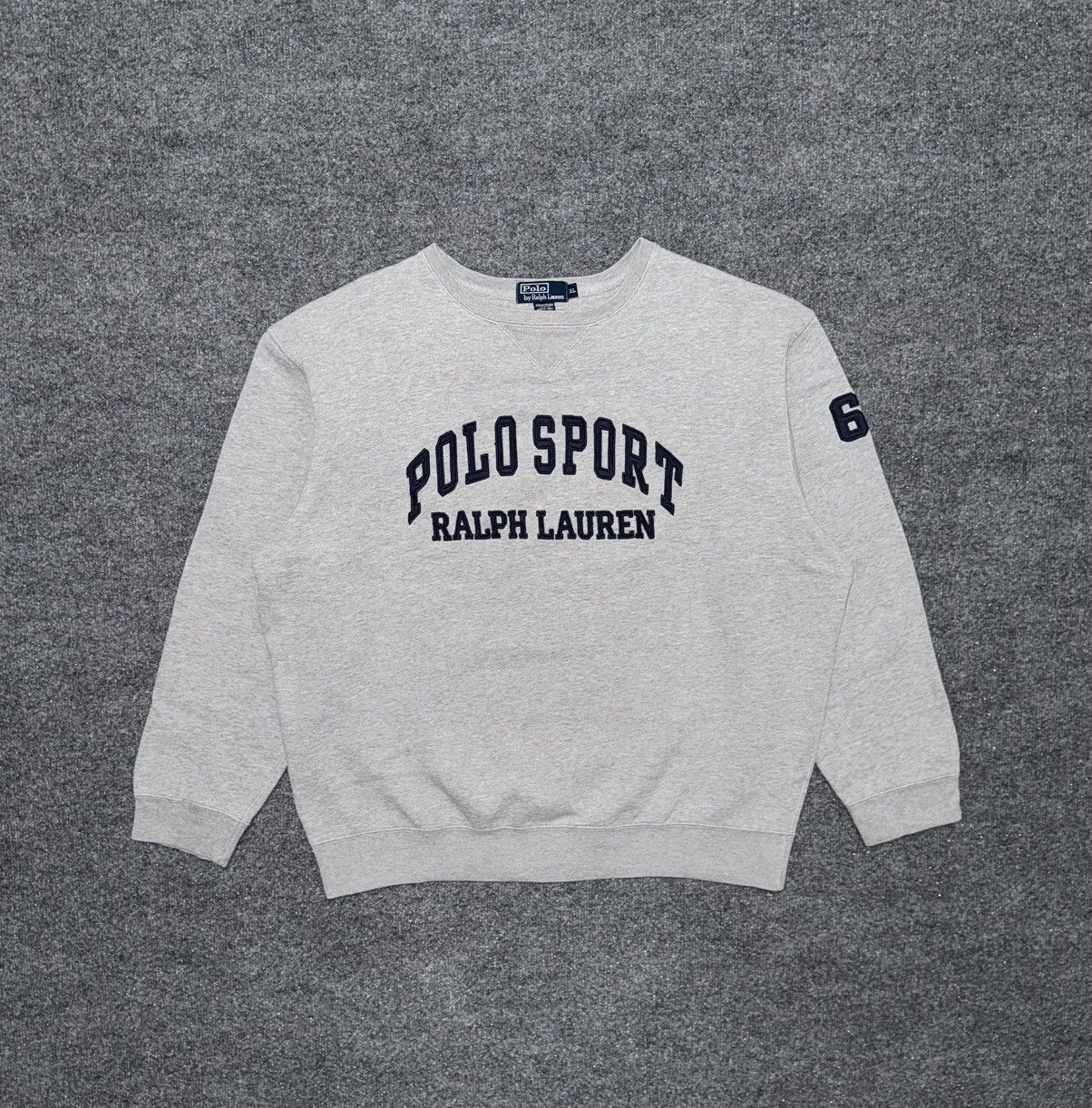 Polo Ralph Lauren Vintage Polo Sport RL Embroidered Crewneck Sweatshirt (XL) Size US XL / EU 56 / 4 - 1 Thumbnail