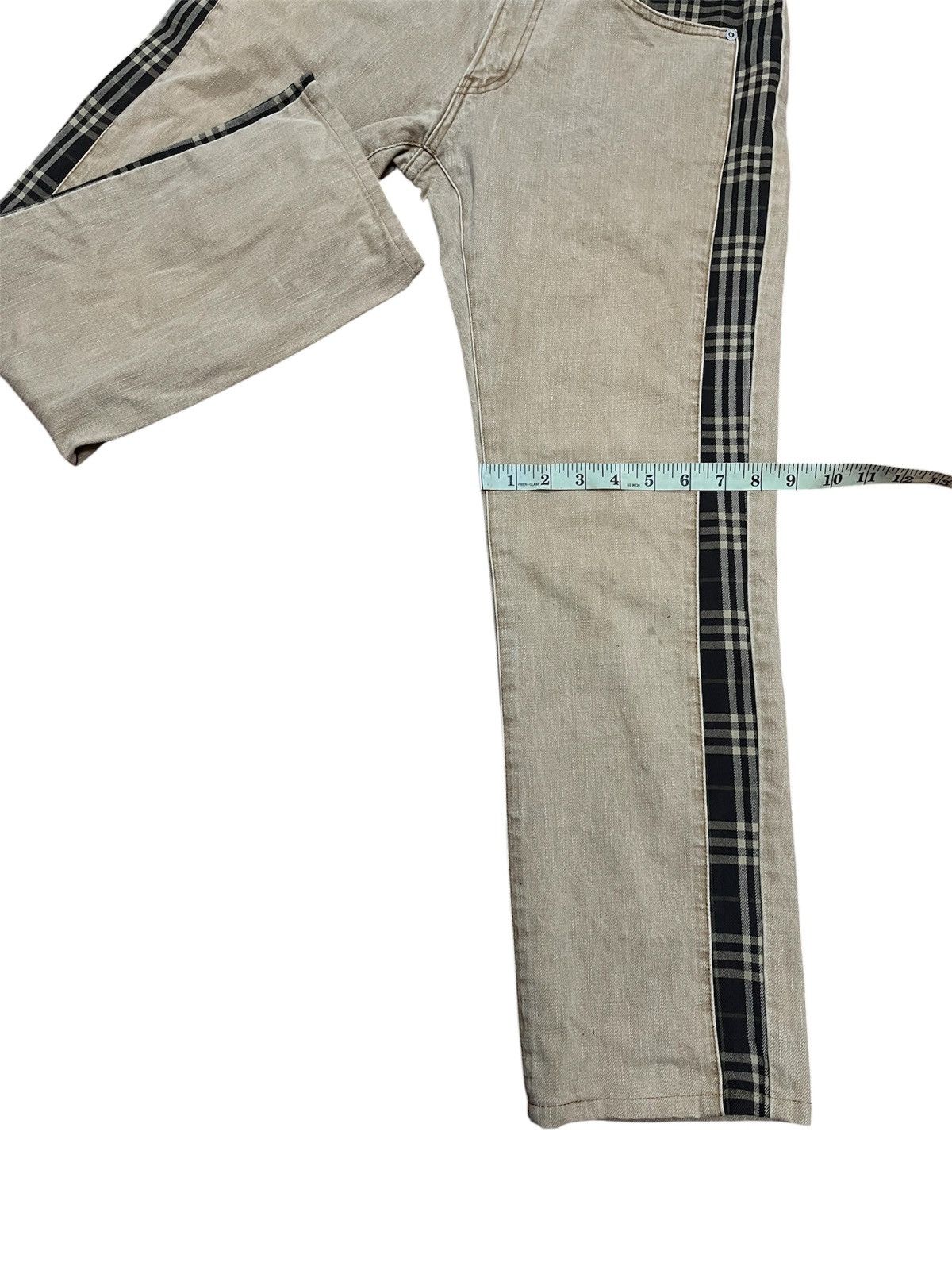 Burberry BURBERRY BLUE LEBEL DENIM PANTS Size US 30 / EU 46 - 9 Thumbnail