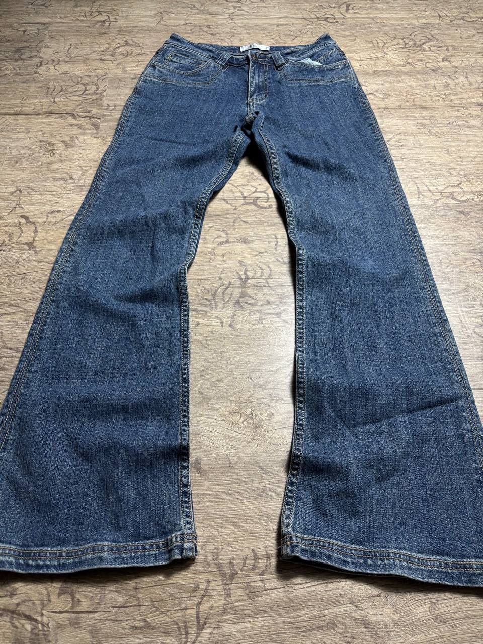Japanese Brand VTG💥 Flare Goa IfSixWasNine vibe! Japanese Jeans Size US 29 - 2 Thumbnail