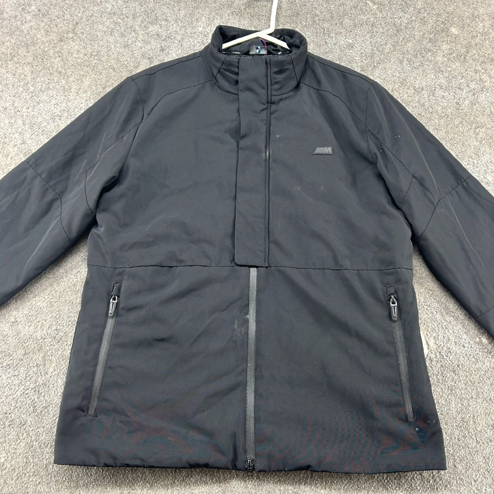 BMW VINTAGE BMW Jacket Mens L Black Parka Windbreaker Snow Snowboard Polyester Cars M Sport Size US L / EU 52-54 / 3 - 3 Thumbnail