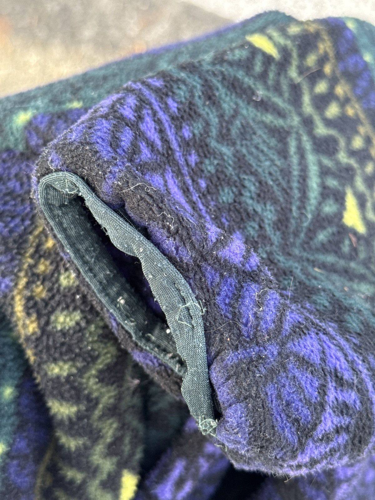 Patagonia Aztec Synchilla Rare Patagonia Fleece logo 90s snap back Size US L / EU 52-54 / 3 - 6 Thumbnail