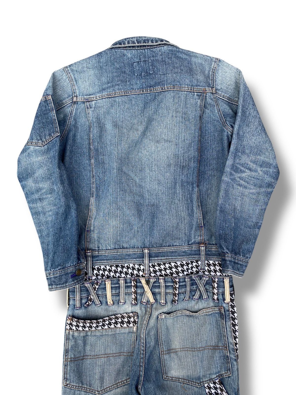 Issey Miyake × Japanese Brand Vintage Jungle Storm Indigo Coverall. #E8 Size US 32 / EU 48 - 7 Thumbnail