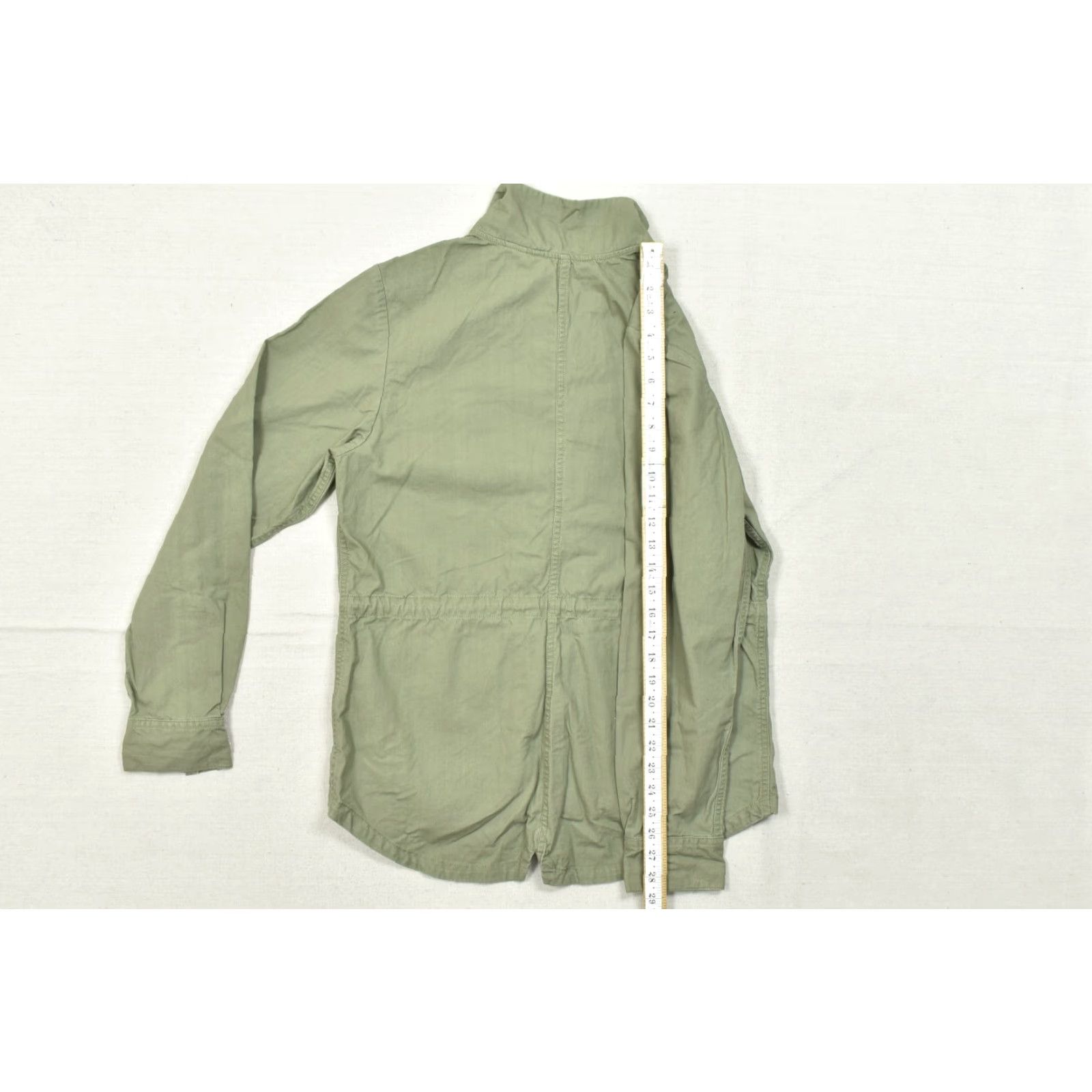 Vintage Cabela's Olive Green Canvas Utility Jacket Medium Classic Fit 100% Cotton Field Size M / US 6-8 / IT 42-44 - 5 Thumbnail