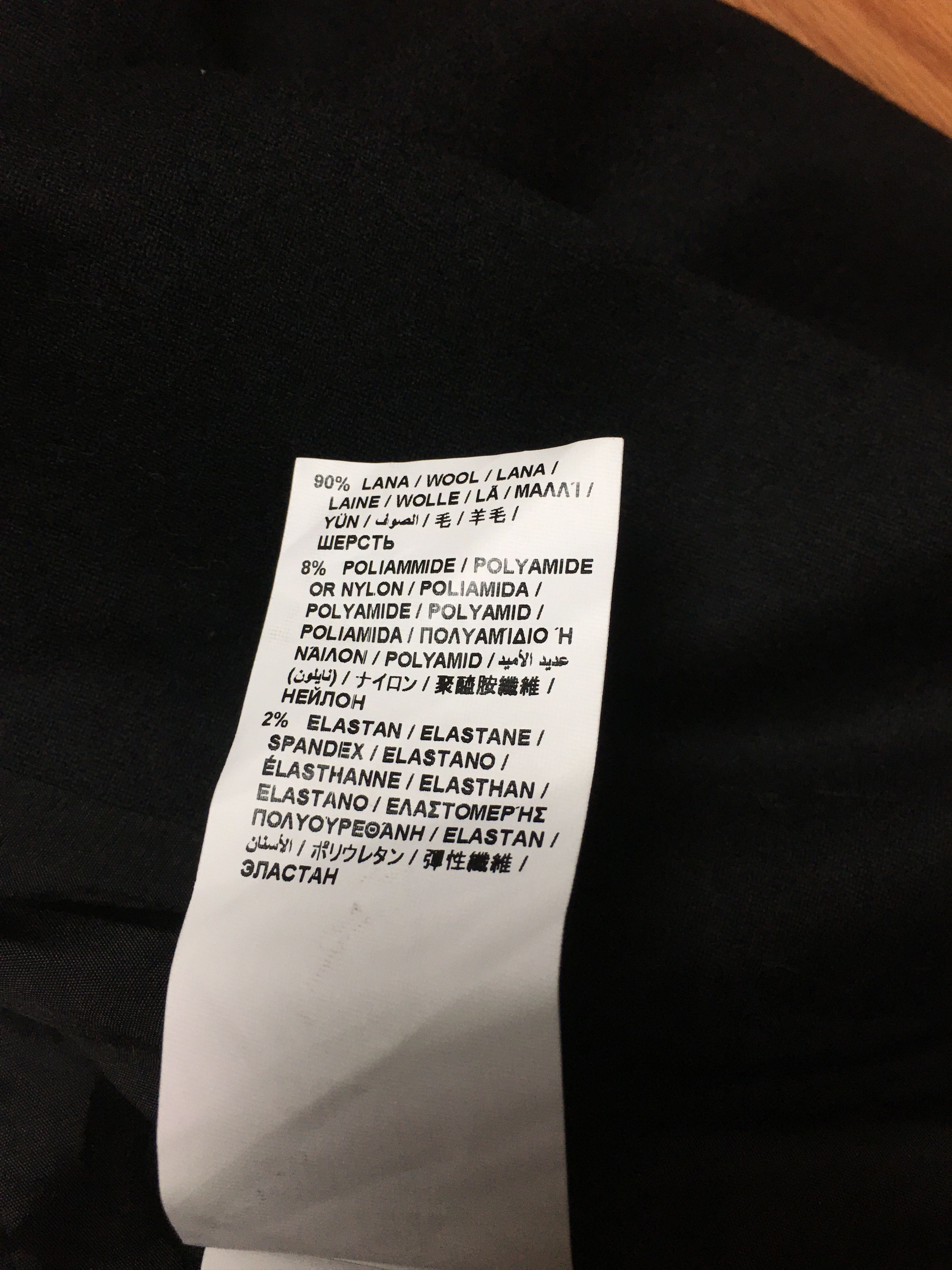 Moschino Love Moschino Octagram Black Wool Blazer Jacket IT40 US 4 Size S / US 4 / IT 40 - 12 Thumbnail