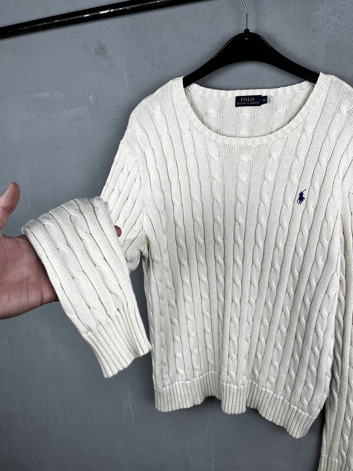 Polo Ralph Lauren × Ralph Lauren × Vintage Ralph Lauren knit sweater Size US XL / EU 56 / 4 - 3 Thumbnail