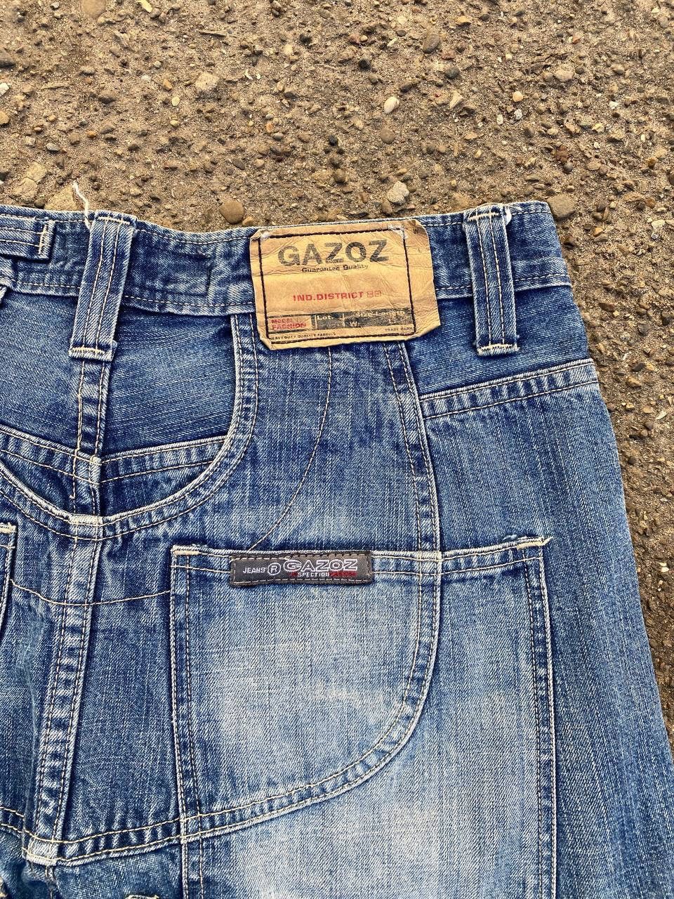 Japanese Brand × Vintage Gazoz Baggy pants Tornado Mart style y2k jeans Size US 32 / EU 48 - 14 Thumbnail
