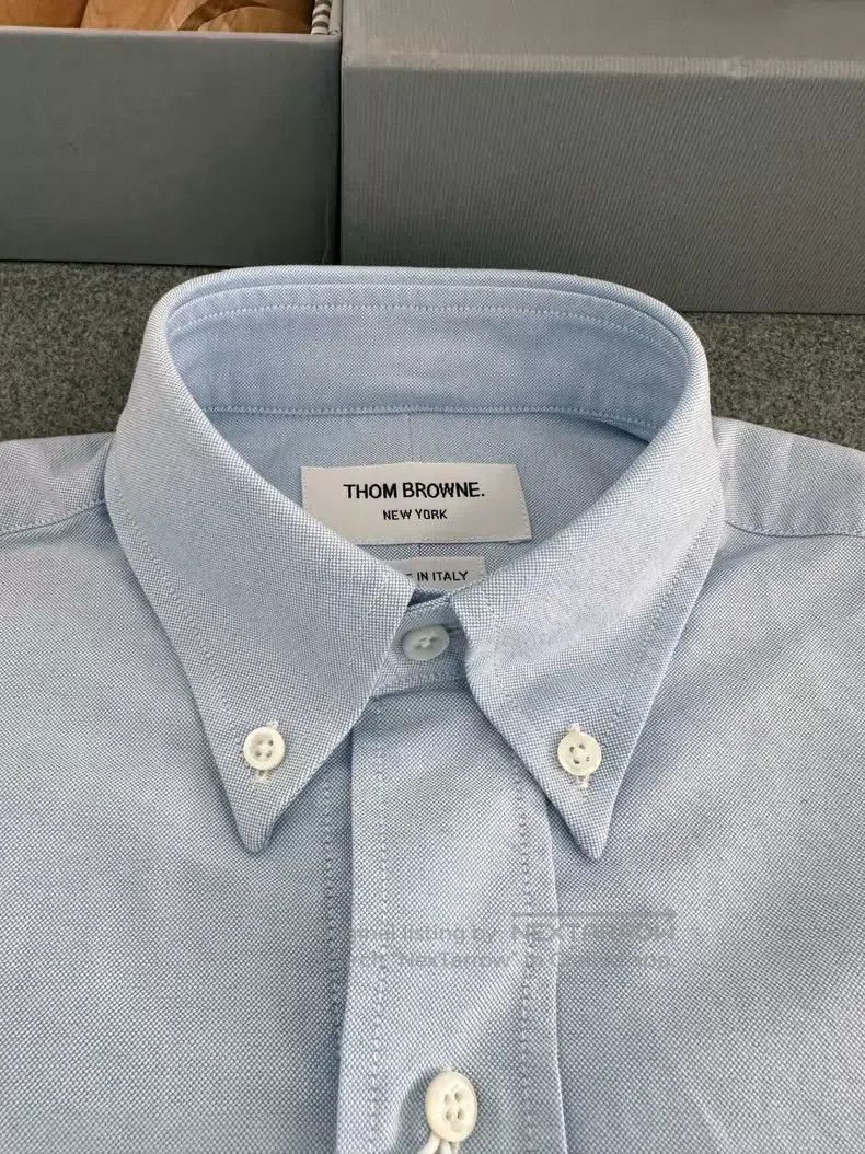 Thom Browne Thom Browne Classic Oxford Shirt Size US XS / EU 42 / 0 - 6 Thumbnail