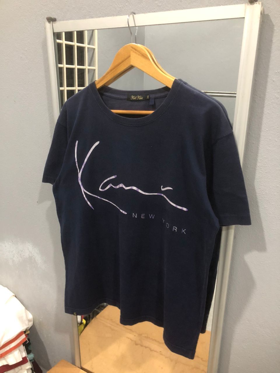 Karl Kani × Rap Tees × Vintage Vintage Karl Kani Homme Signature logo Shirt Size US L / EU 52-54 / 3 - 3 Thumbnail
