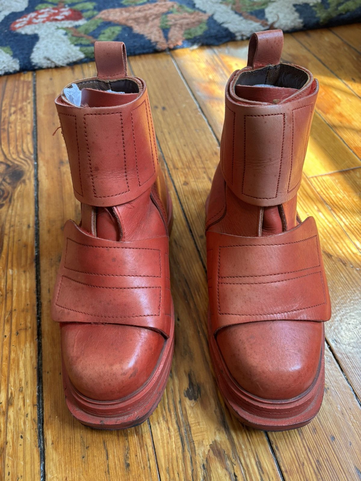 Dirk Bikkembergs DIRK BIKKEMBERGS BOOTS W 2 VELCRO STRAPS Size US 7 / IT 37 - 6 Thumbnail