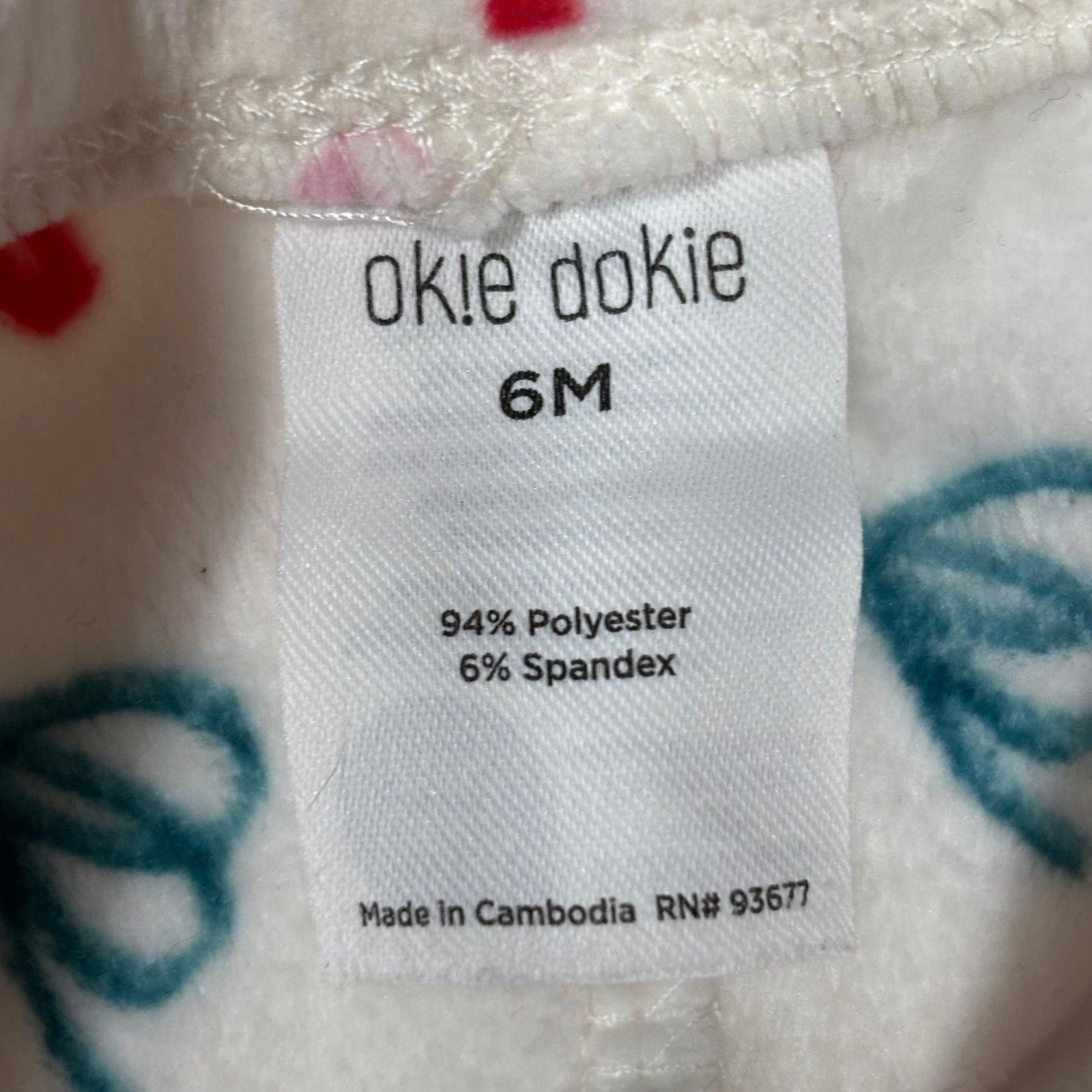 Other Okie Dokie Baby Bow Print 6 Month Sweat Set Size ONE SIZE - 4 Thumbnail