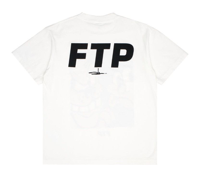 FUCT × Fuck The Population FTP + SLAWN DOG T-shirt Size US XL / EU 56 / 4 - 2 Thumbnail