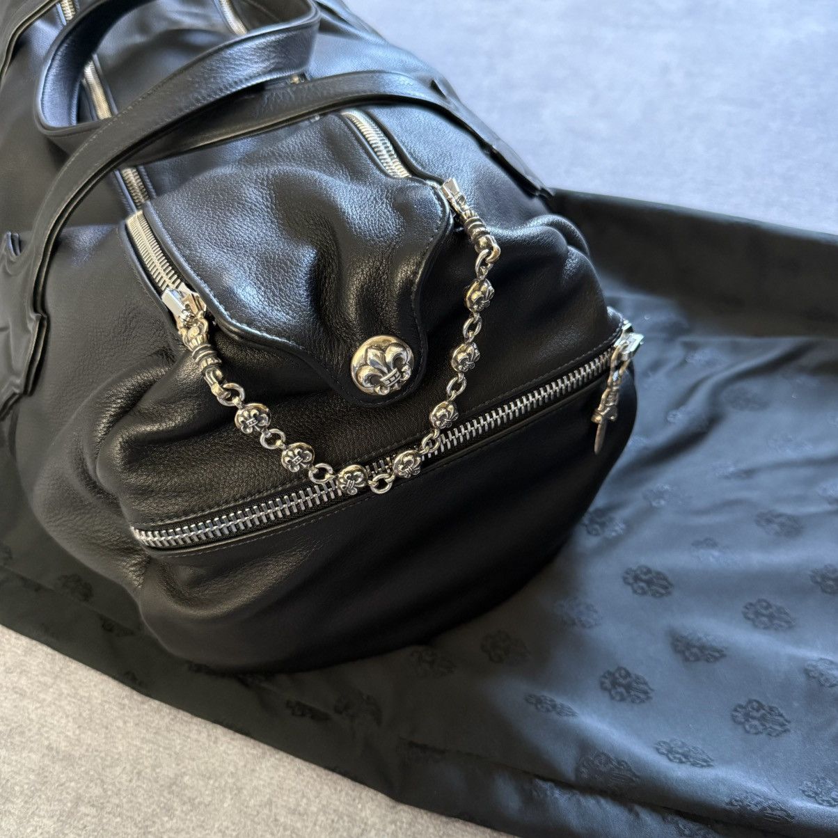 Chrome Hearts Chrome Hearts Fleur Duffle Bag Size ONE SIZE - 8 Thumbnail