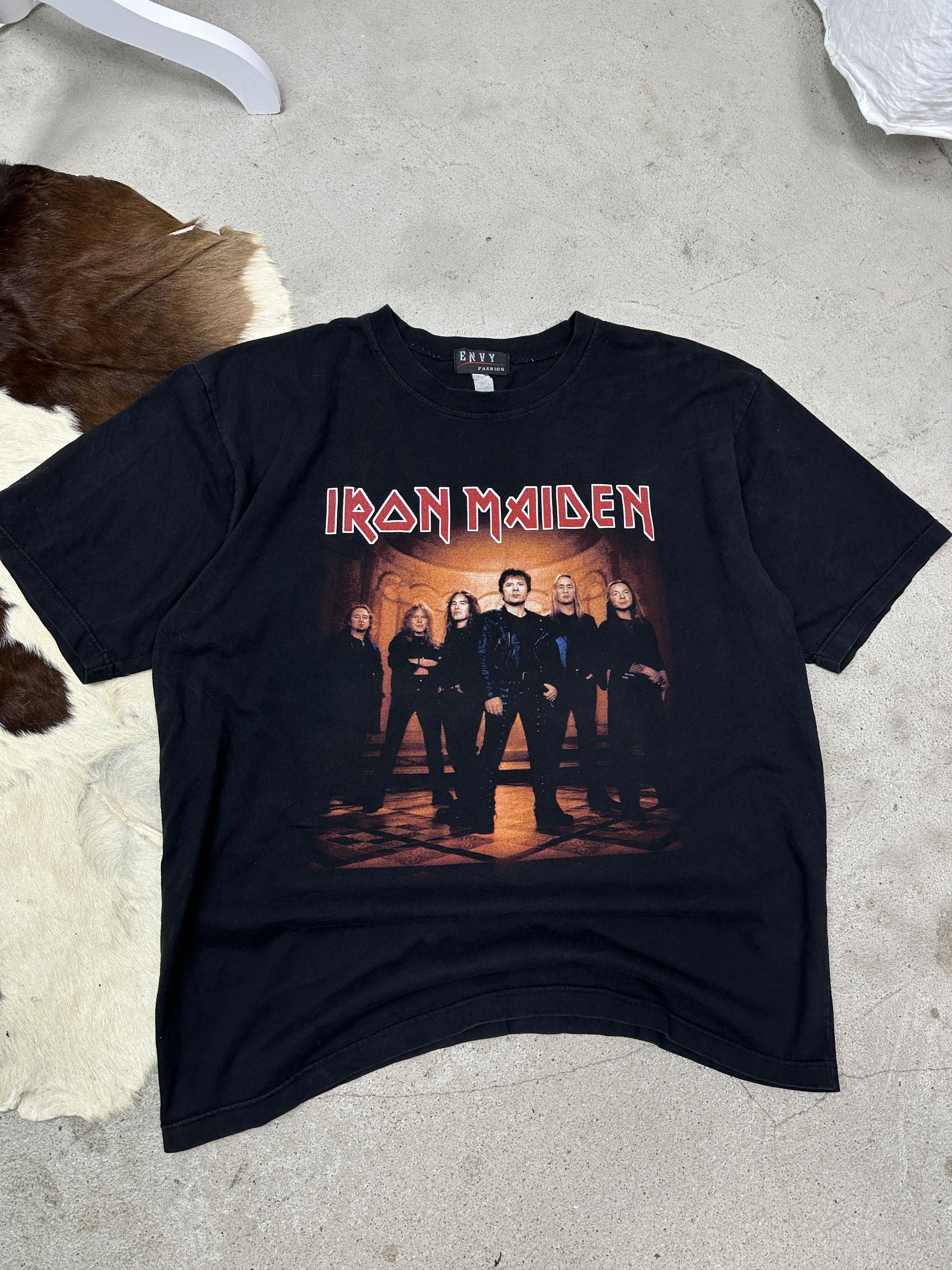 Iron Maiden Vintage Heavy Metal Bandtee Iron Maiden T-shirt Y2K Size US XL / EU 56 / 4 - 1 Thumbnail