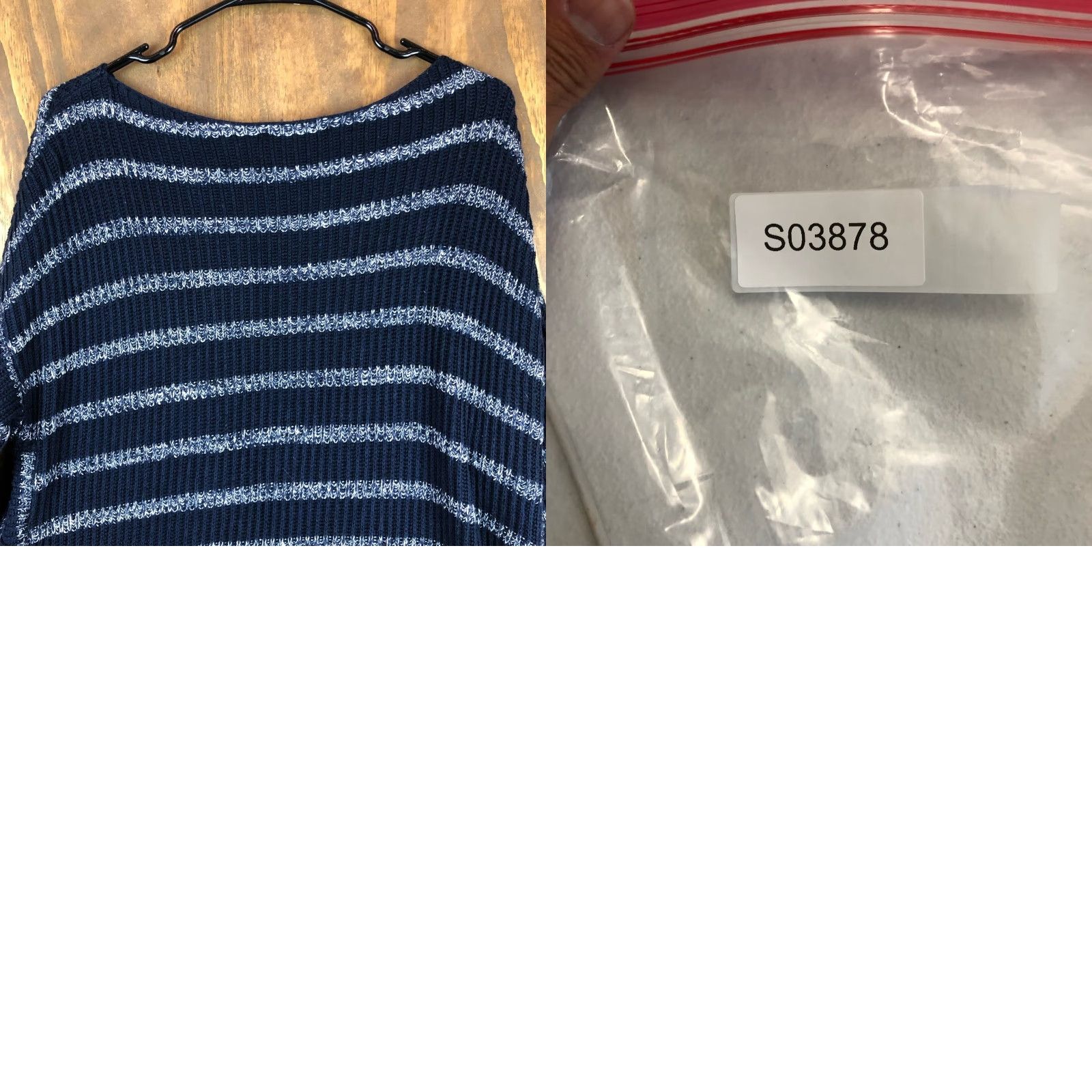 Coldwater Creek Coldwater Creek Womens Sweater Blue Knit Striped Boat Neck Long Sleeve Wool L Size L / US 10 / IT 46 - 9 Thumbnail