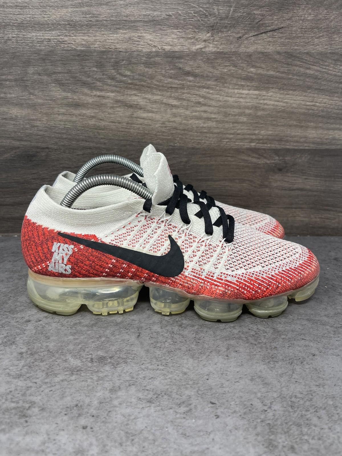 Nike Nike Air Vapormax Shoes Mens Size 8.5 NikeID Custom Red Size US 8.5 / EU 41-42 - 5 Thumbnail