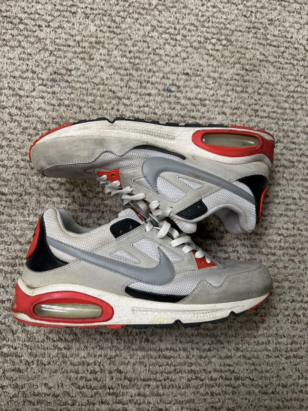 Nike Vintage Nike Air Max Orange White Sz 11.5 Size US 11.5 / EU 44-45 - 1 Thumbnail