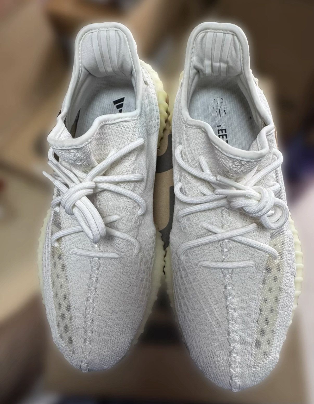 Adidas Adidas Yeezy 350 Bone 2.0, HQ6316 K37 Size US 10 / EU 43 - 2 Thumbnail