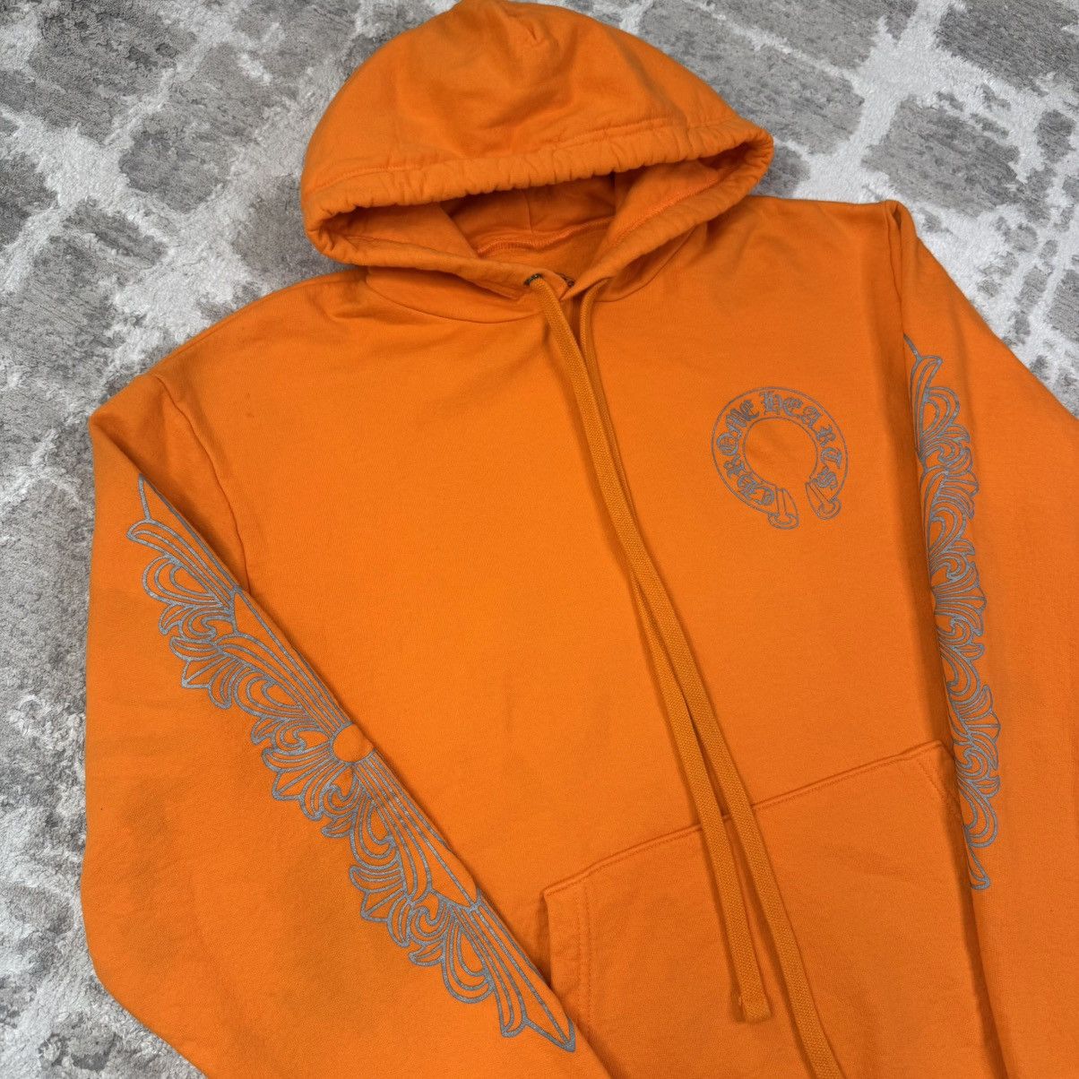 Chrome Hearts Miami Floral horseshoe pullover hoodie Size US M / EU 48-50 / 2 - 12 Thumbnail
