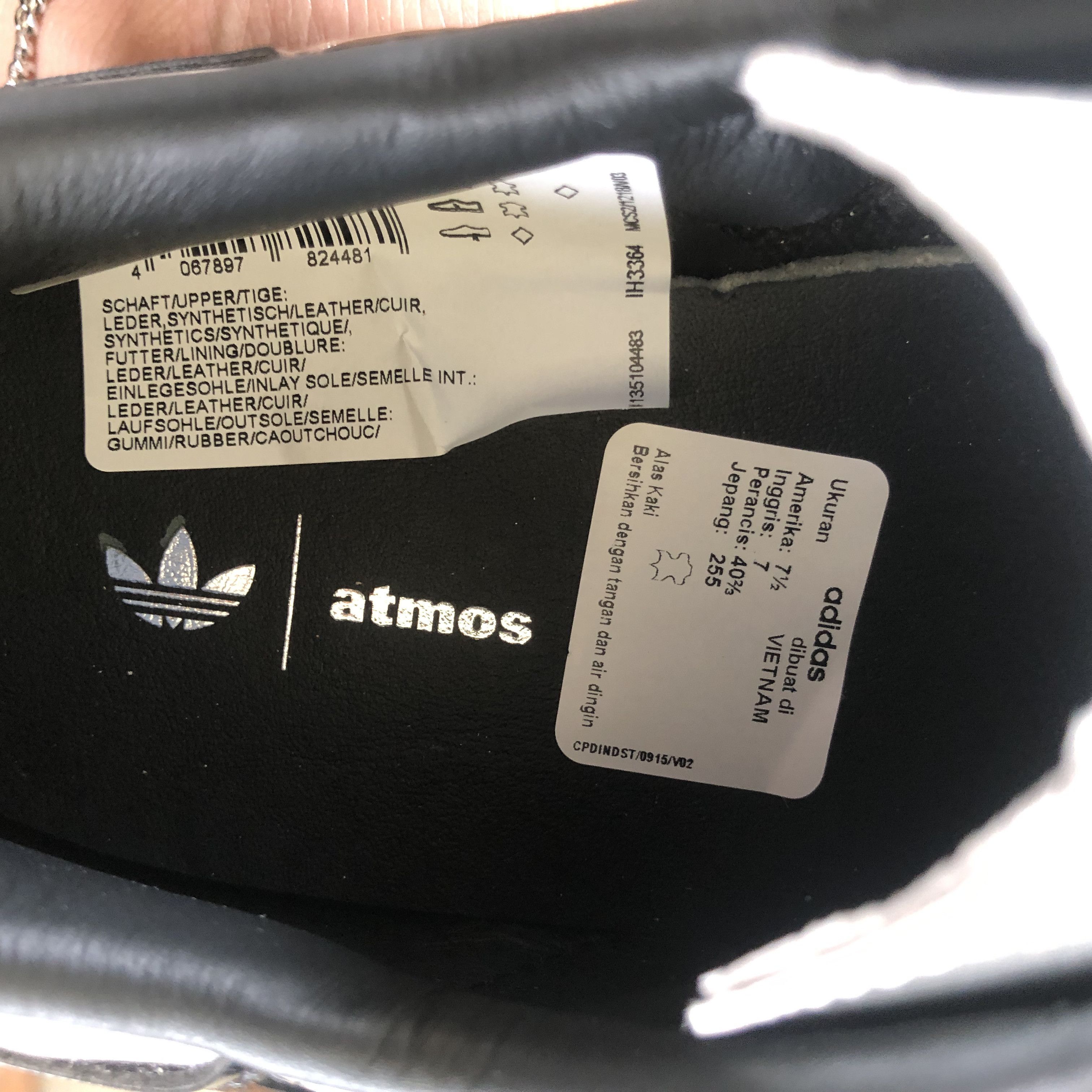 Adidas ADIDAS SAMBA TUXEDO X ATMOS Size US 7.5 / EU 40-41 - 7 Thumbnail